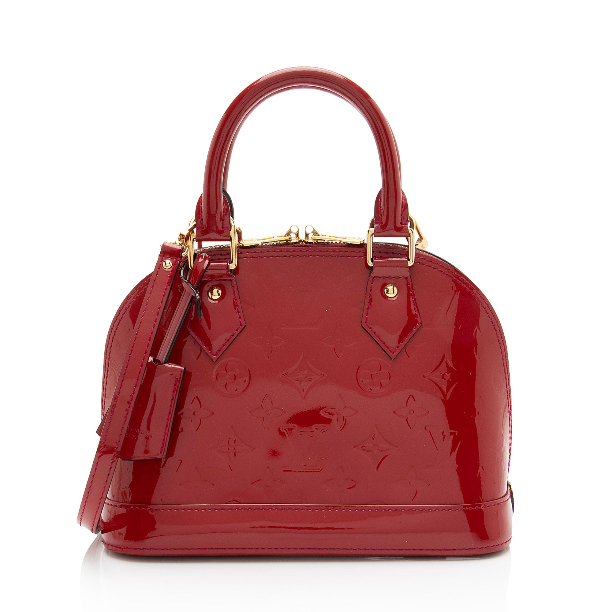 Louis Vuitton Monogram Vernis Alma BB Satchel