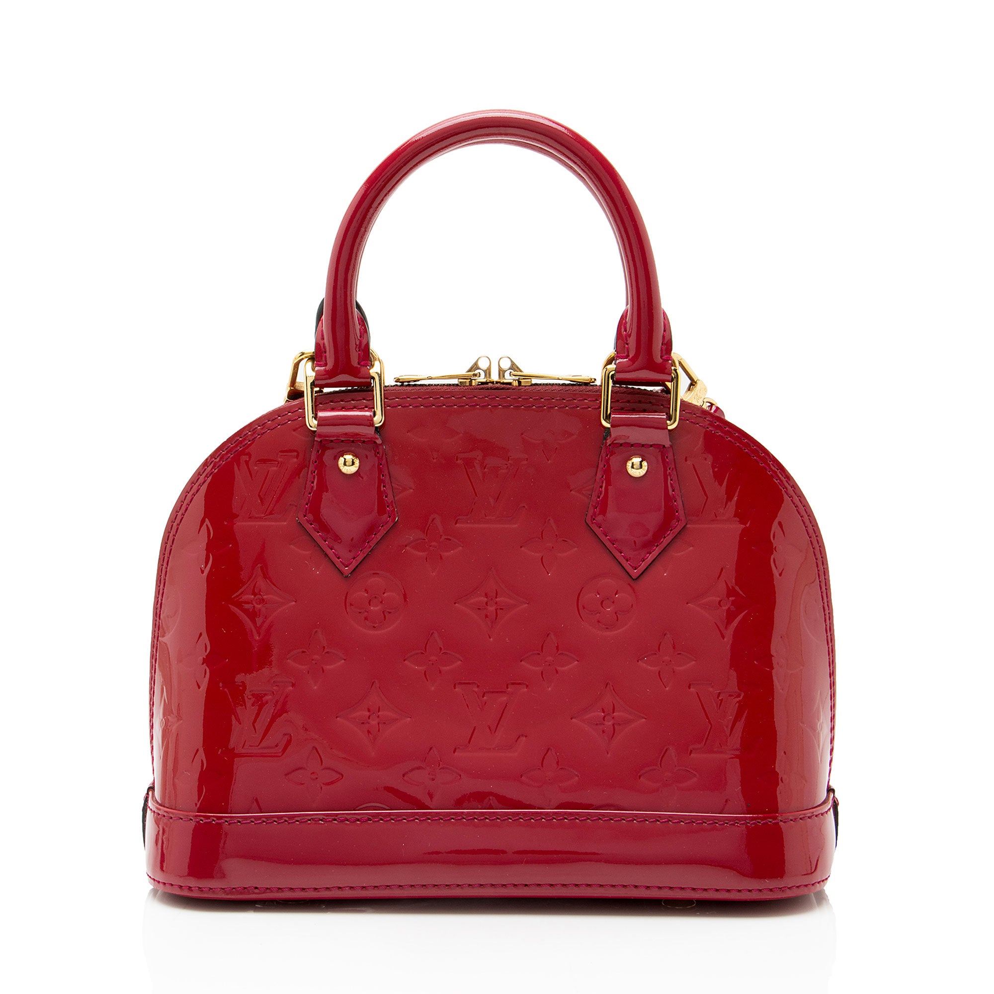 Louis Vuitton Monogram Vernis Alma BB Satchel