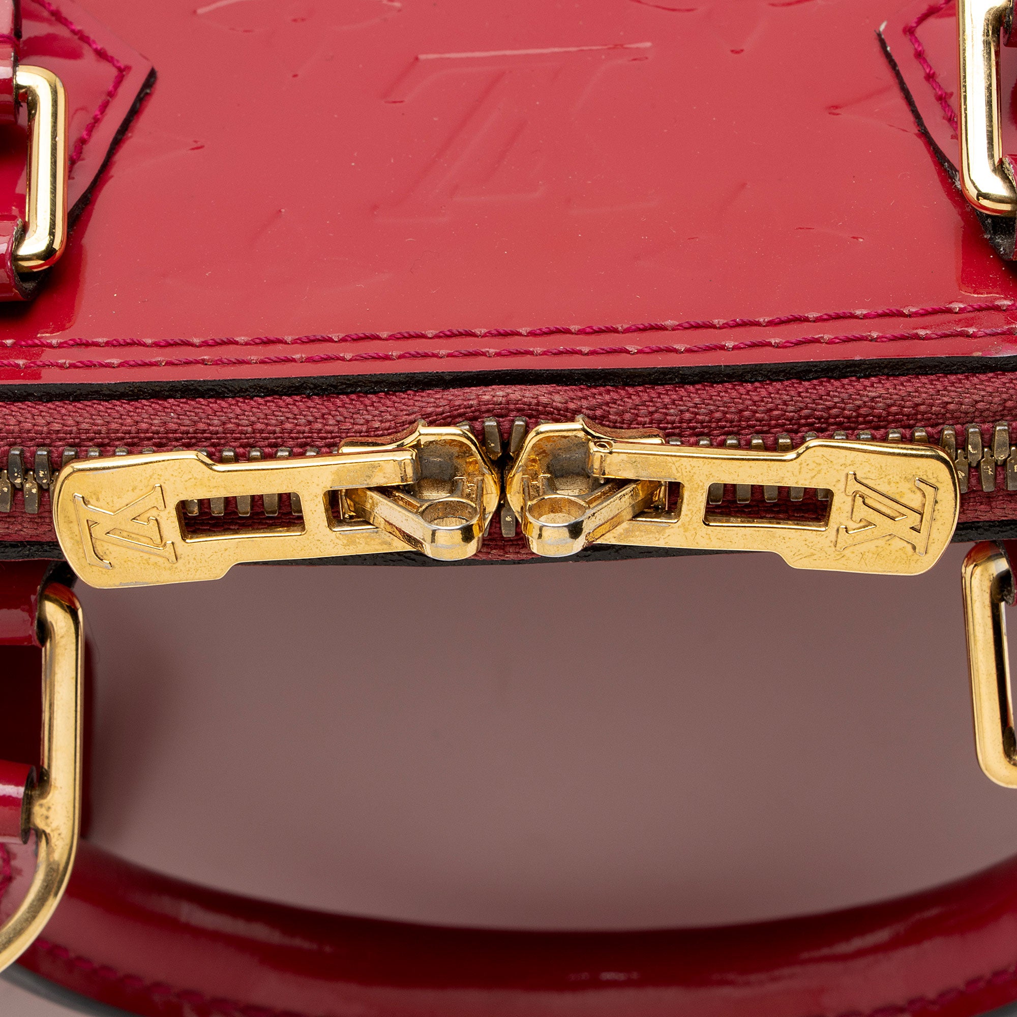 Louis Vuitton Monogram Vernis Alma BB Satchel