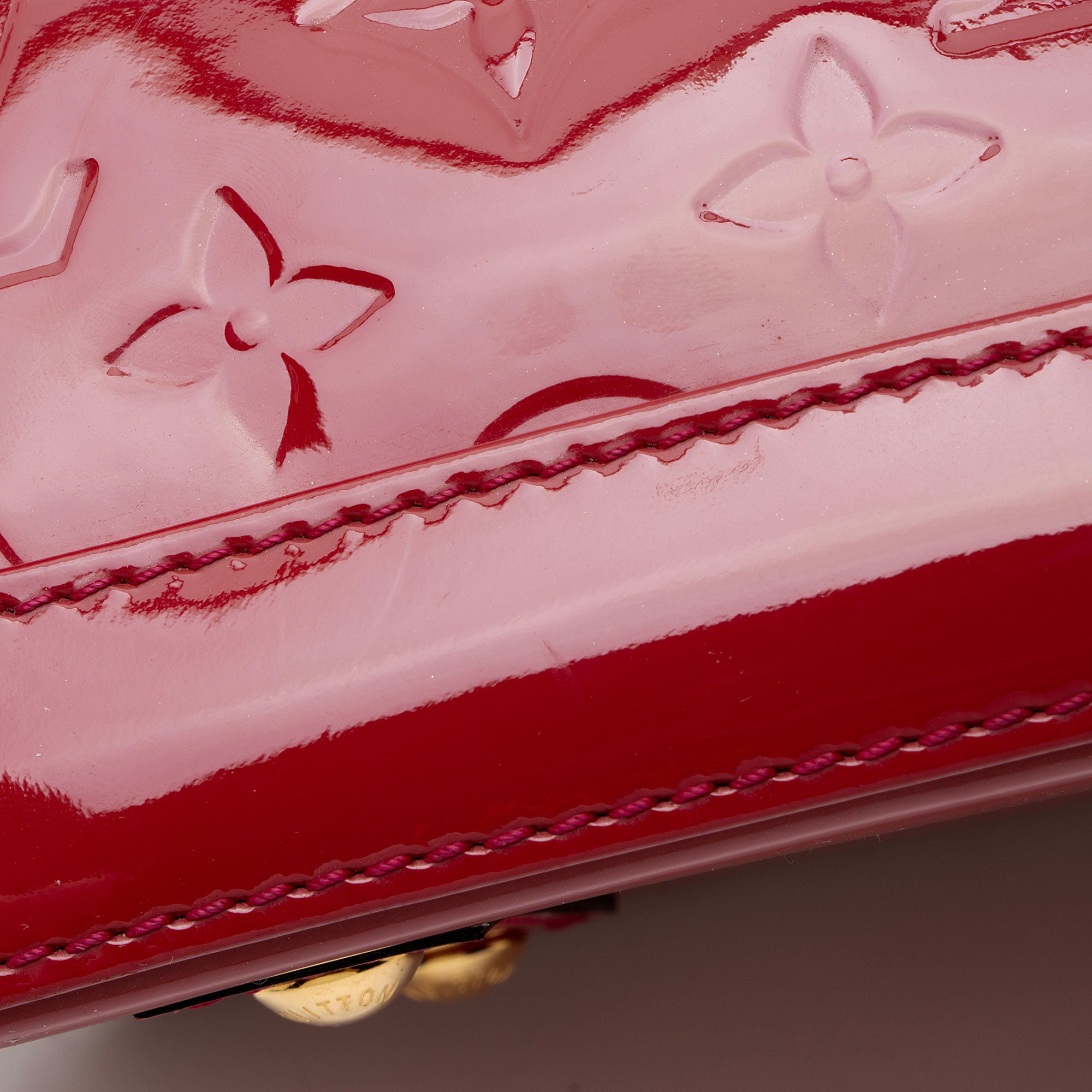 Louis Vuitton Monogram Vernis Alma BB Satchel