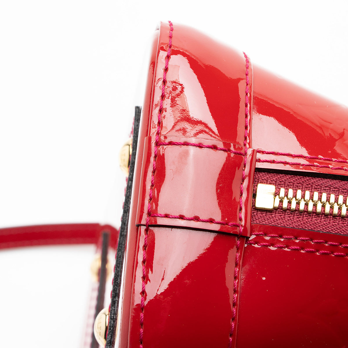 Louis Vuitton Monogram Vernis Alma BB Satchel