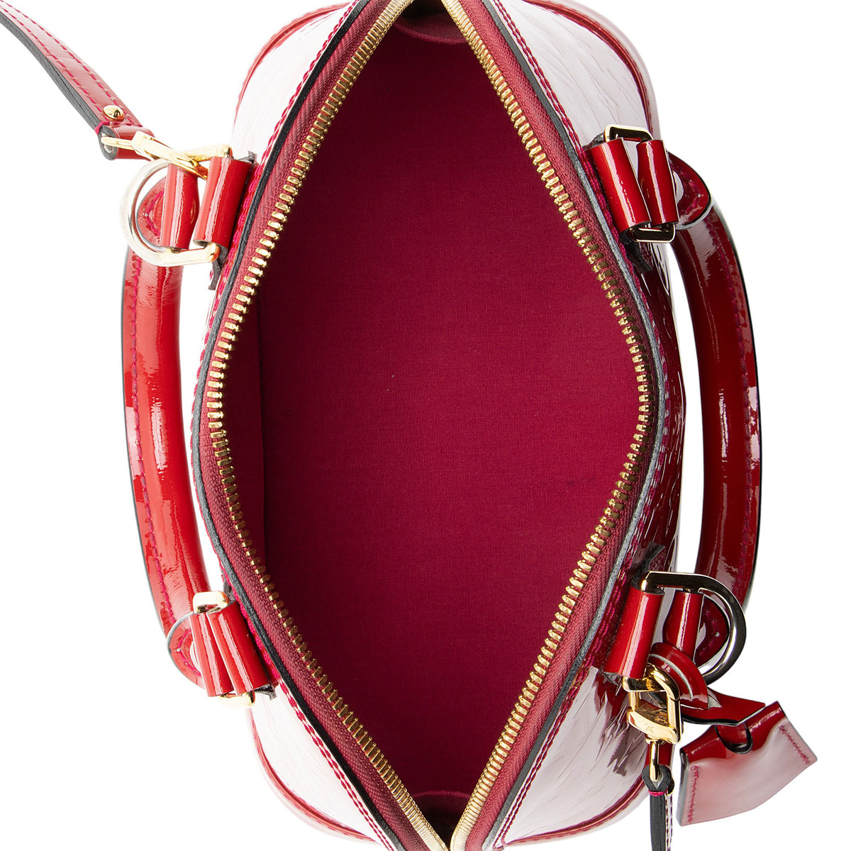 Louis Vuitton Monogram Vernis Alma BB Satchel