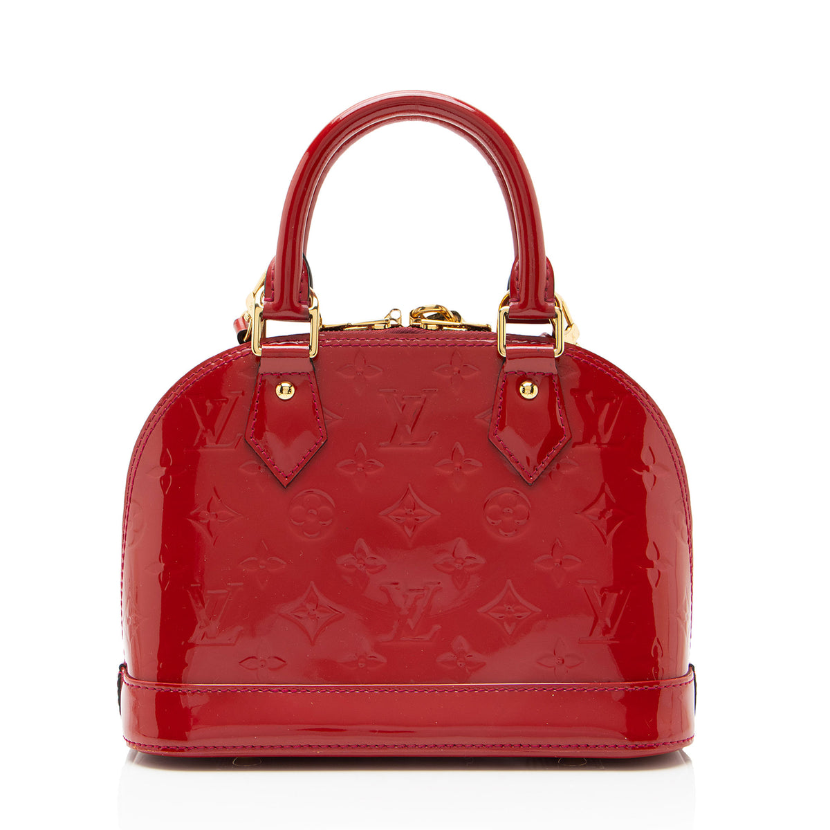 Louis Vuitton Monogram Vernis Alma BB Satchel