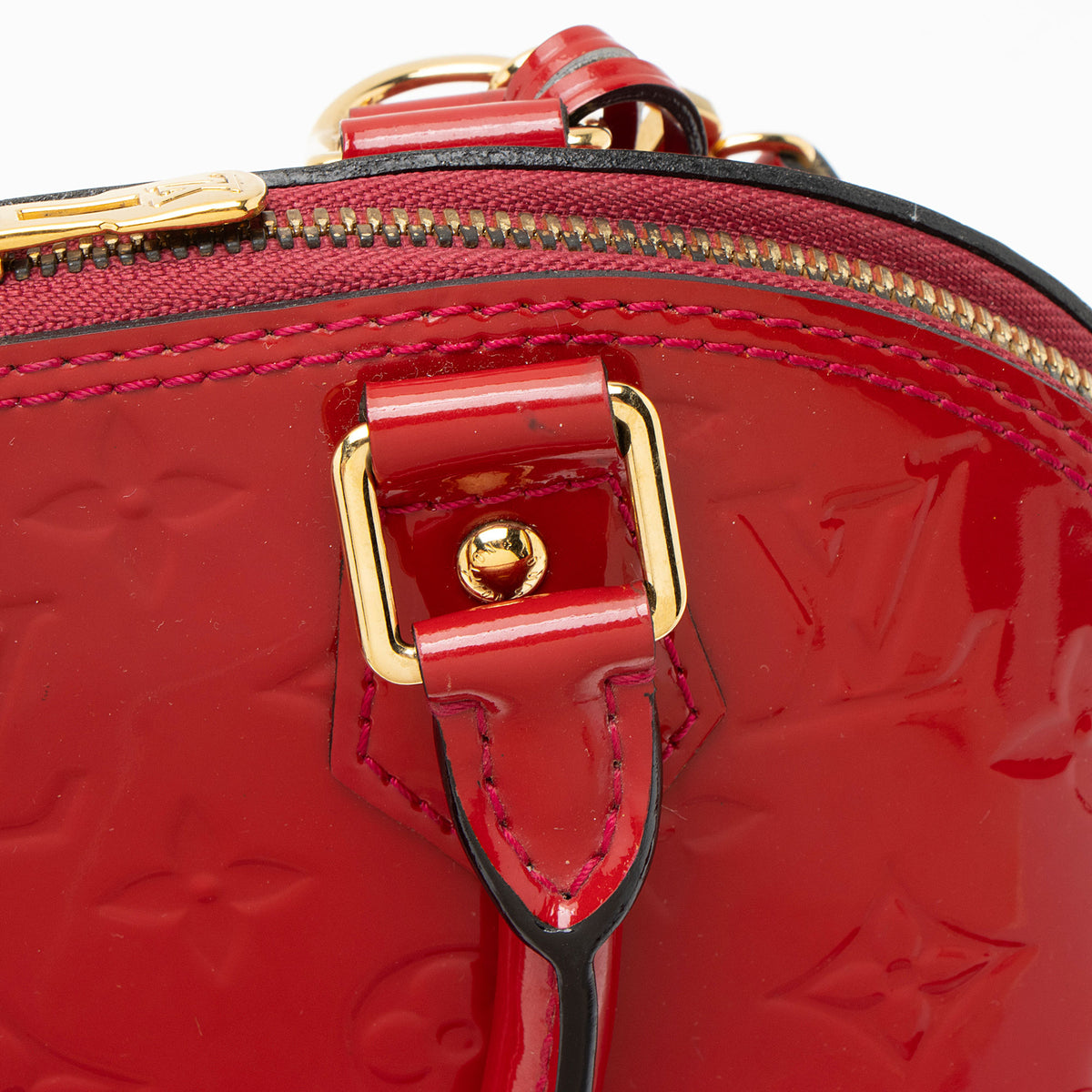Louis Vuitton Monogram Vernis Alma BB Satchel