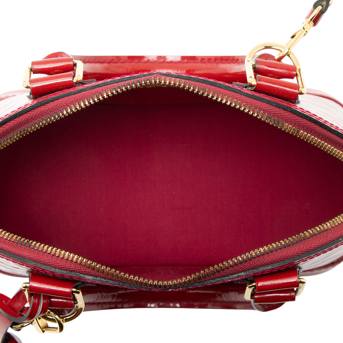 Louis Vuitton Monogram Vernis Alma BB Satchel