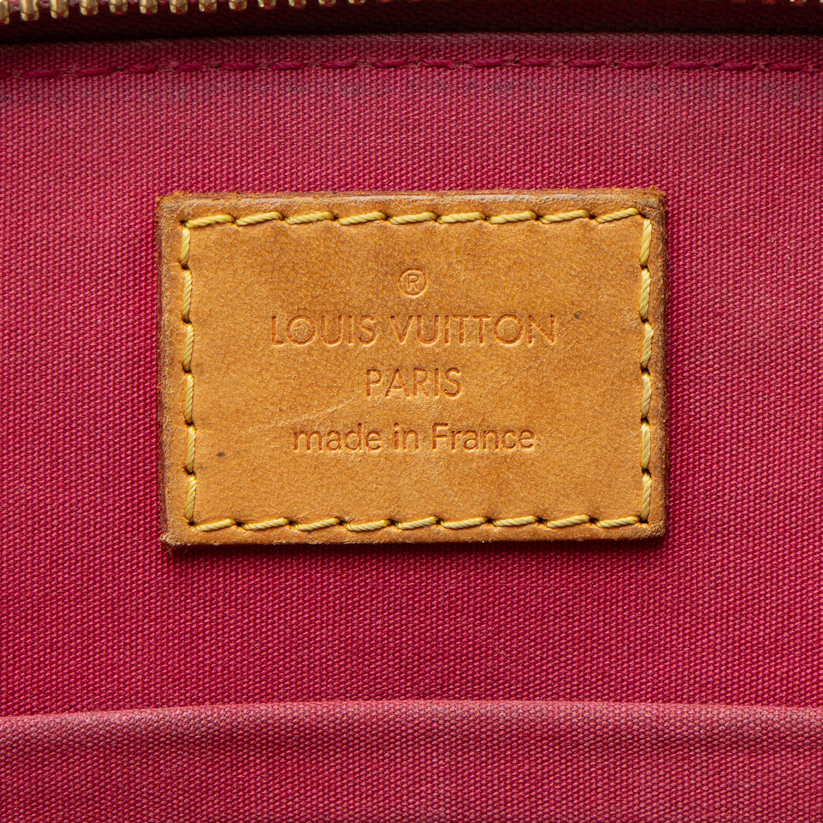 Louis Vuitton Monogram Vernis Alma BB Satchel