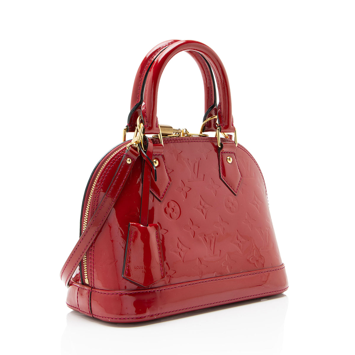 Louis Vuitton Monogram Vernis Alma BB Satchel