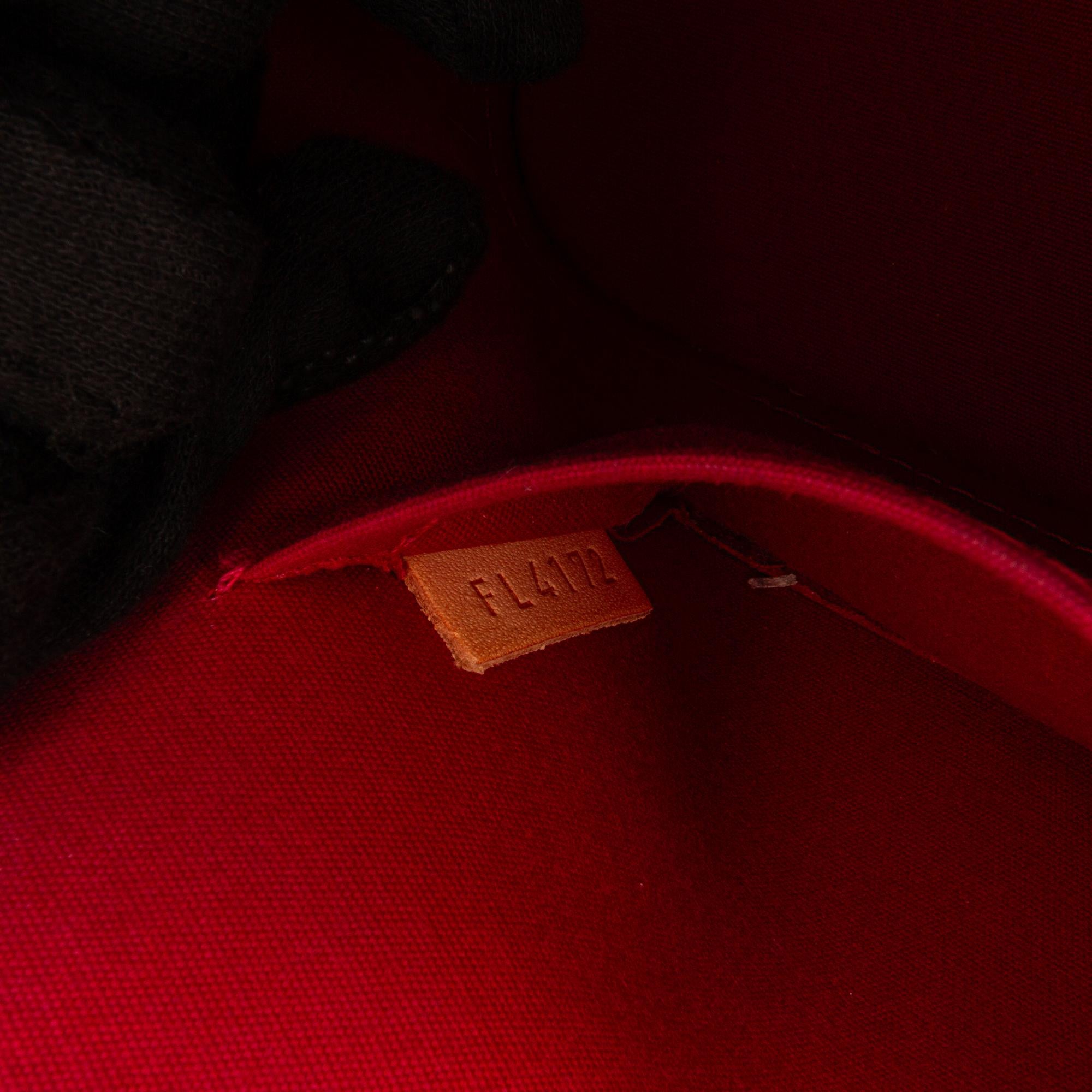 Louis Vuitton Monogram Vernis Alma BB (SHG-yLXPQG)