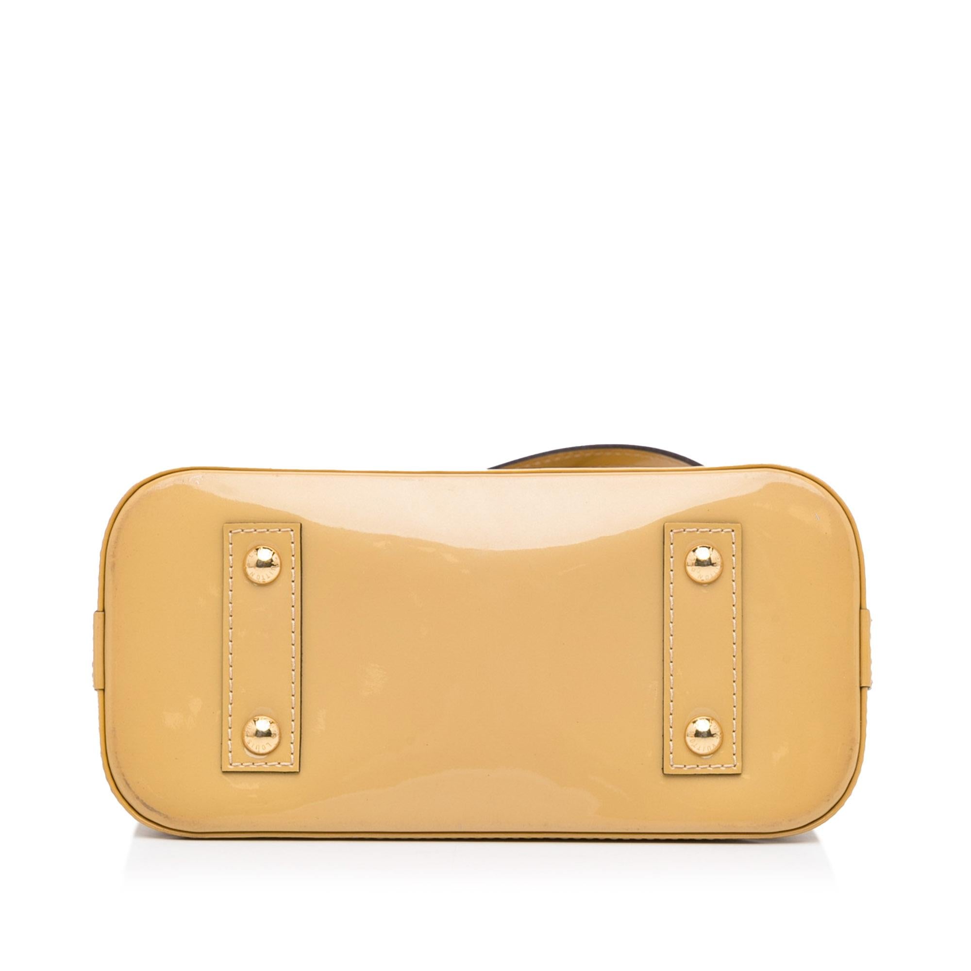 Louis Vuitton Monogram Vernis Alma BB (SHG-ToqnTG)