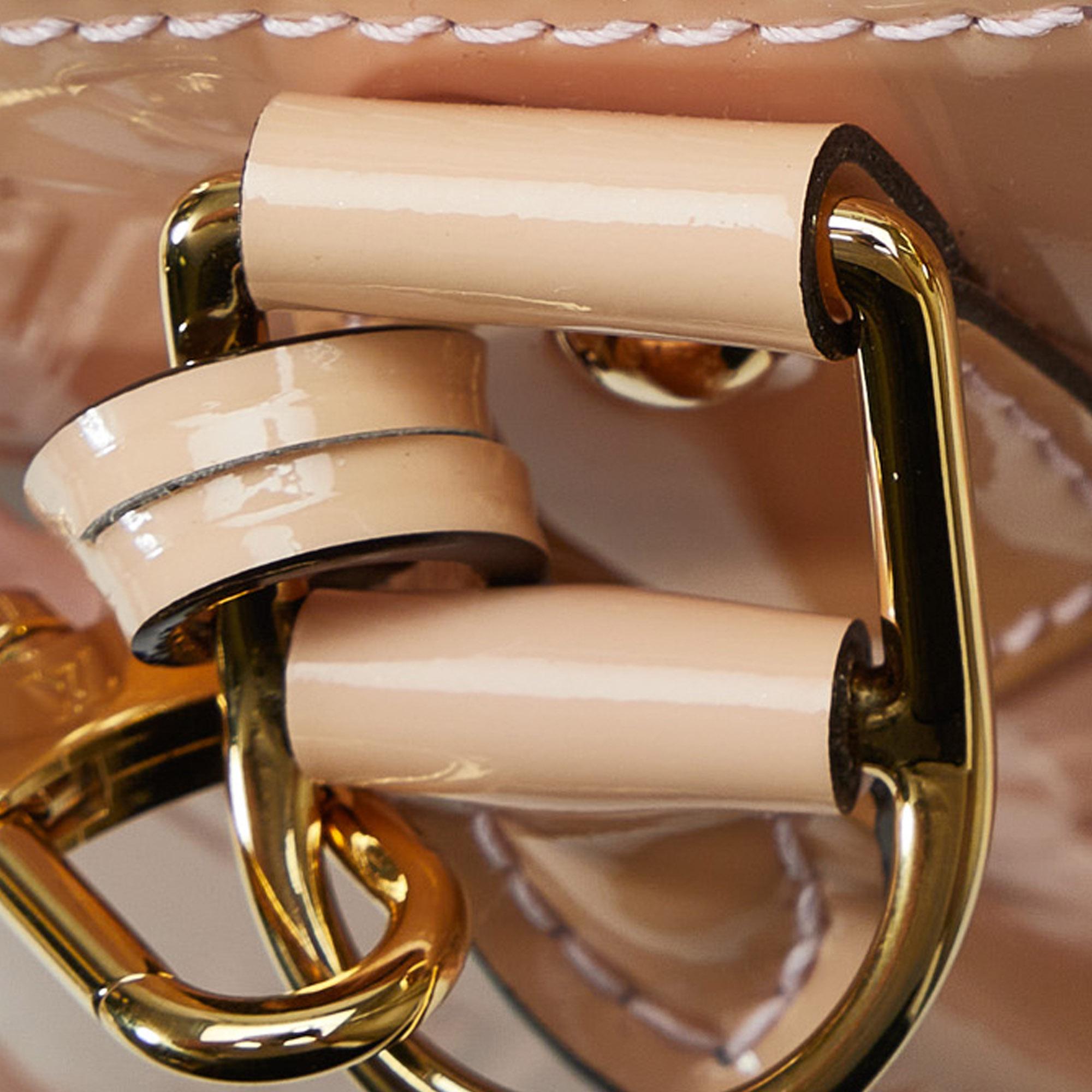 Louis Vuitton Monogram Vernis Alma BB (SHG-EaY81w)