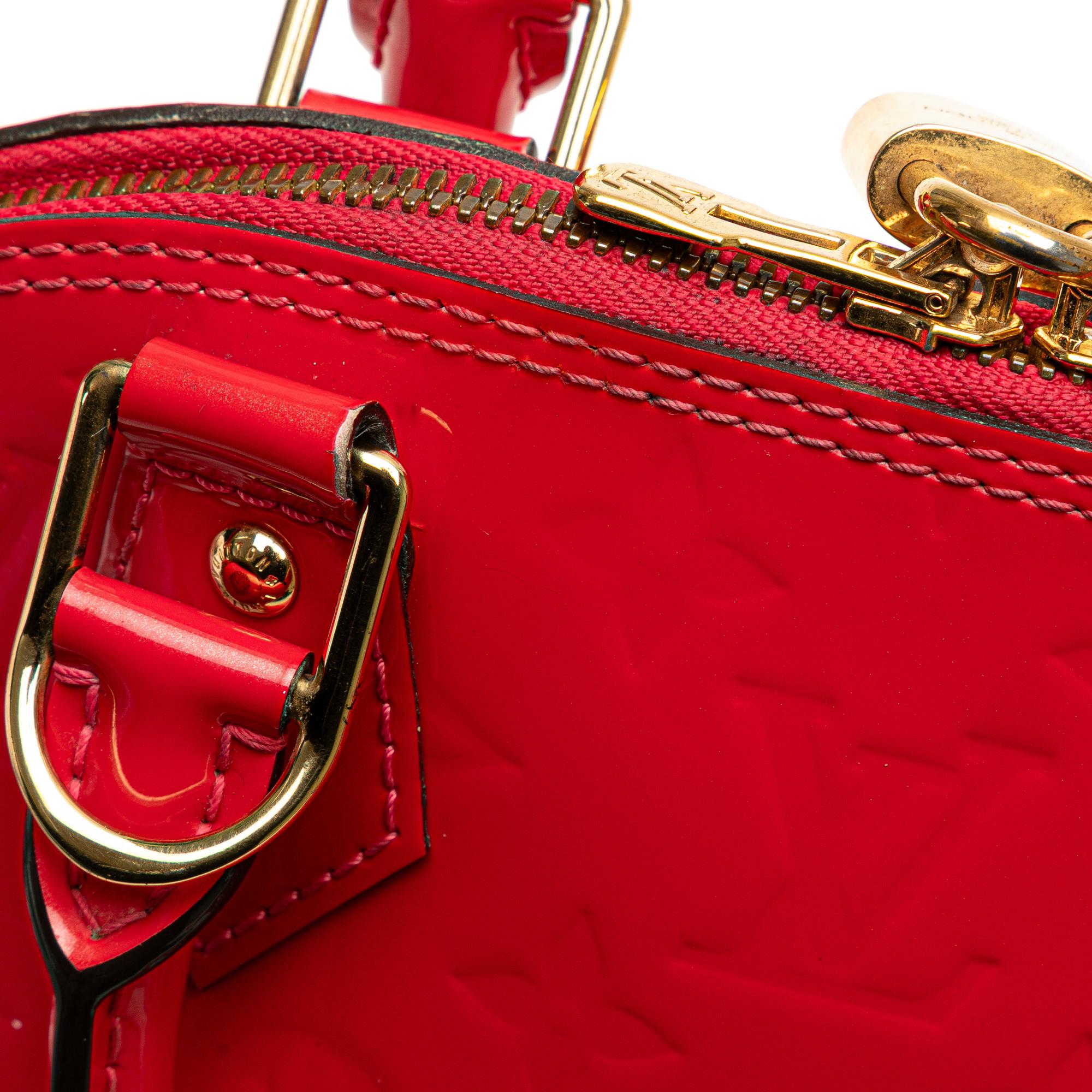 Louis Vuitton Monogram Vernis Alma BB