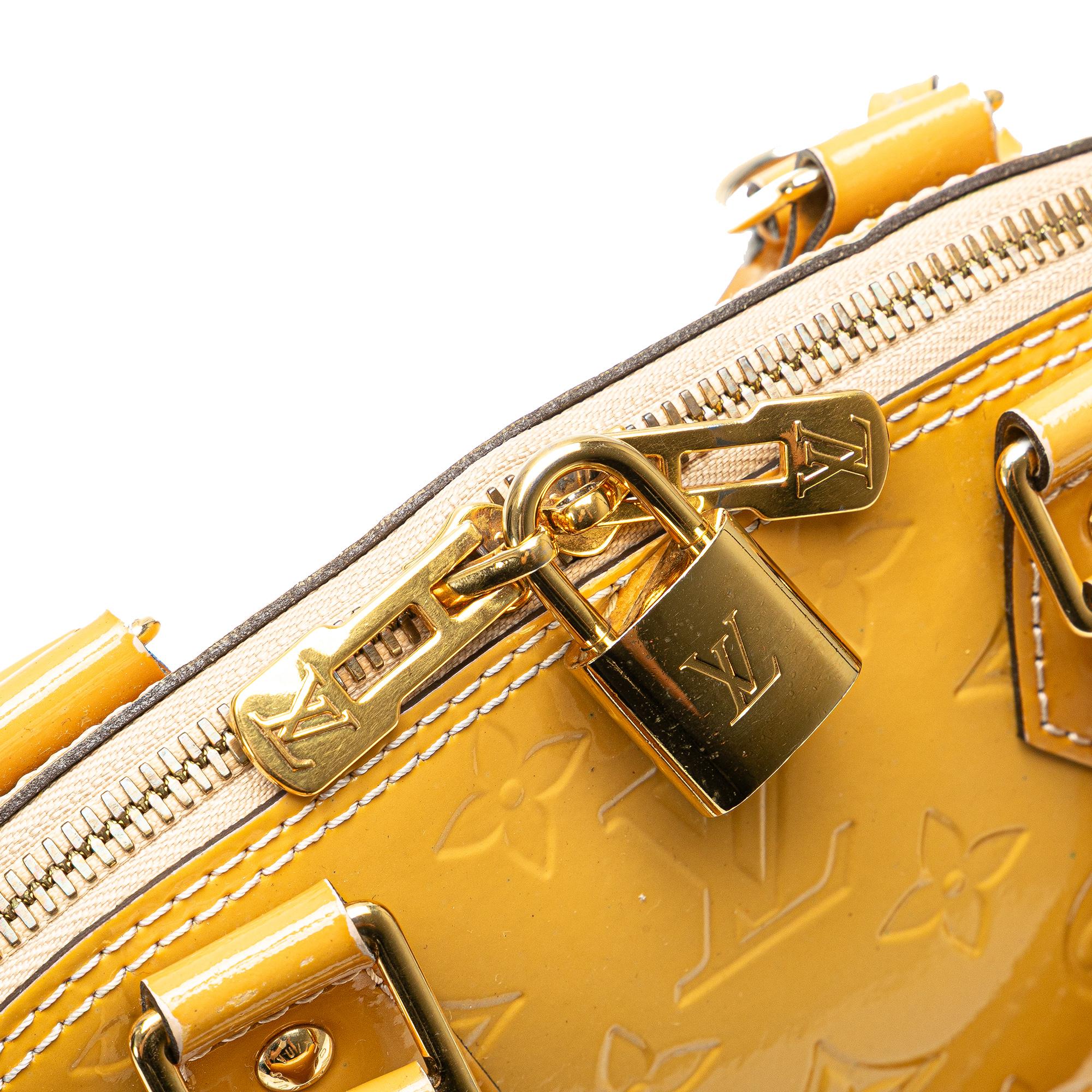 Louis Vuitton Monogram Vernis Alma BB