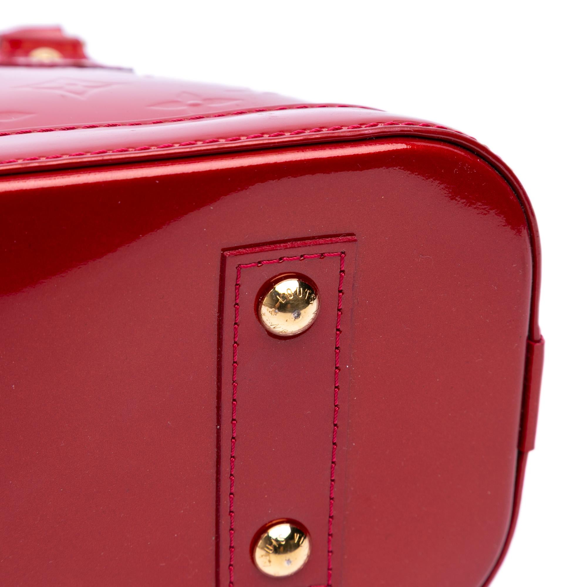 Louis Vuitton Monogram Vernis Alma BB