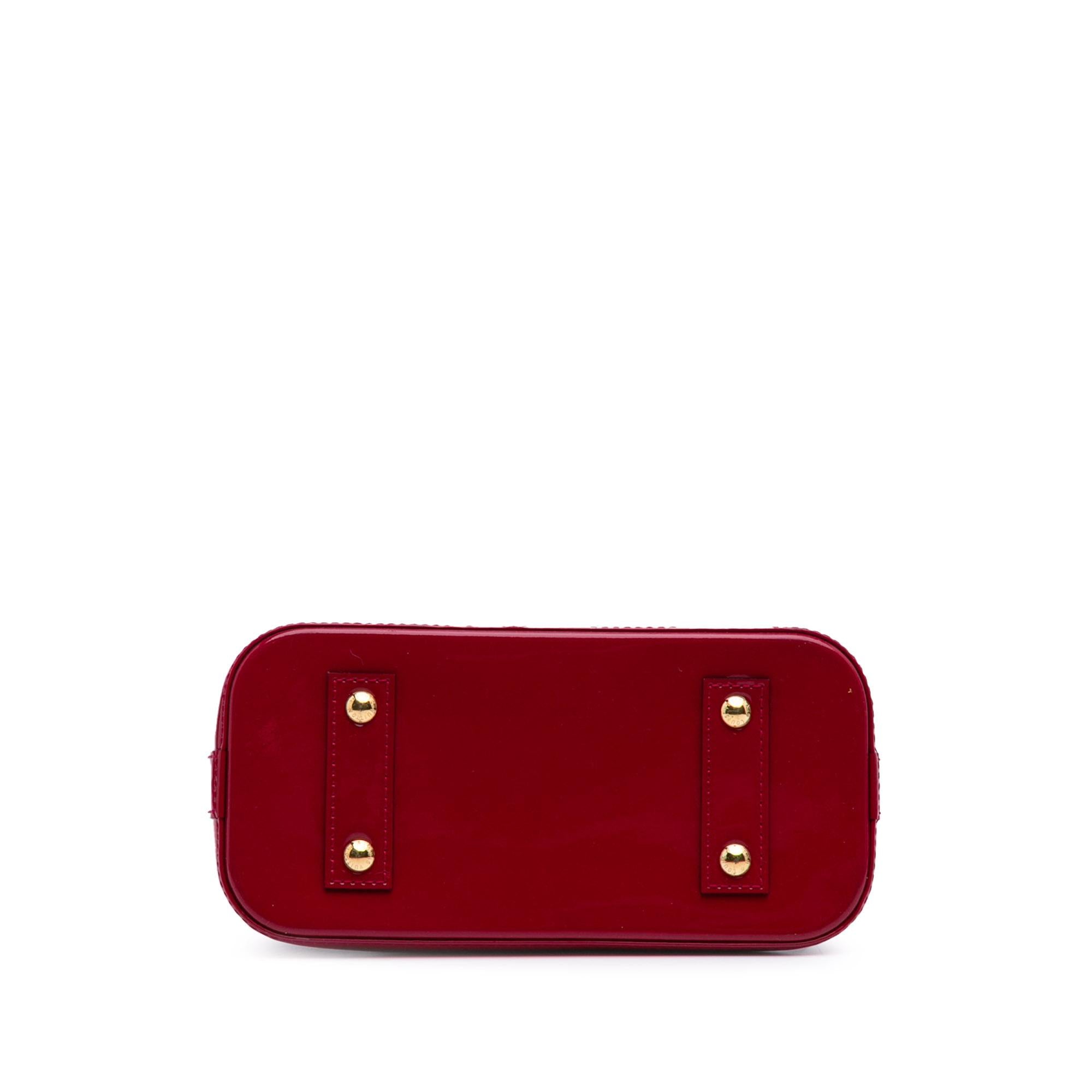 Louis Vuitton Monogram Vernis Alma BB