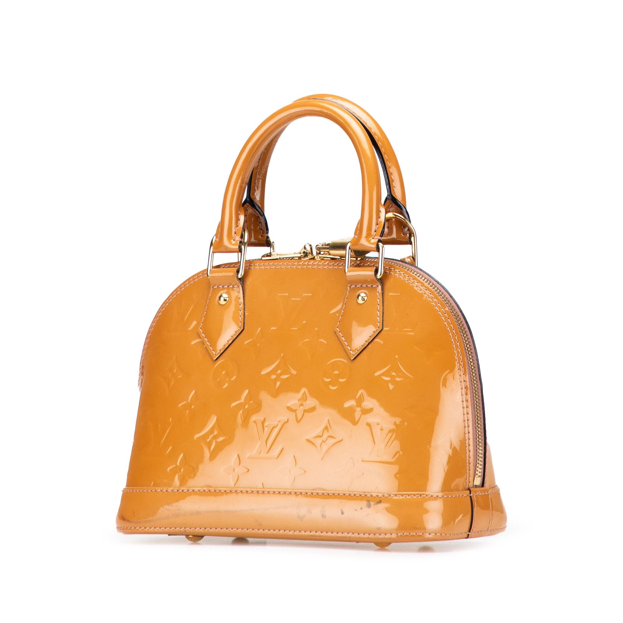 Louis Vuitton Monogram Vernis Alma BB