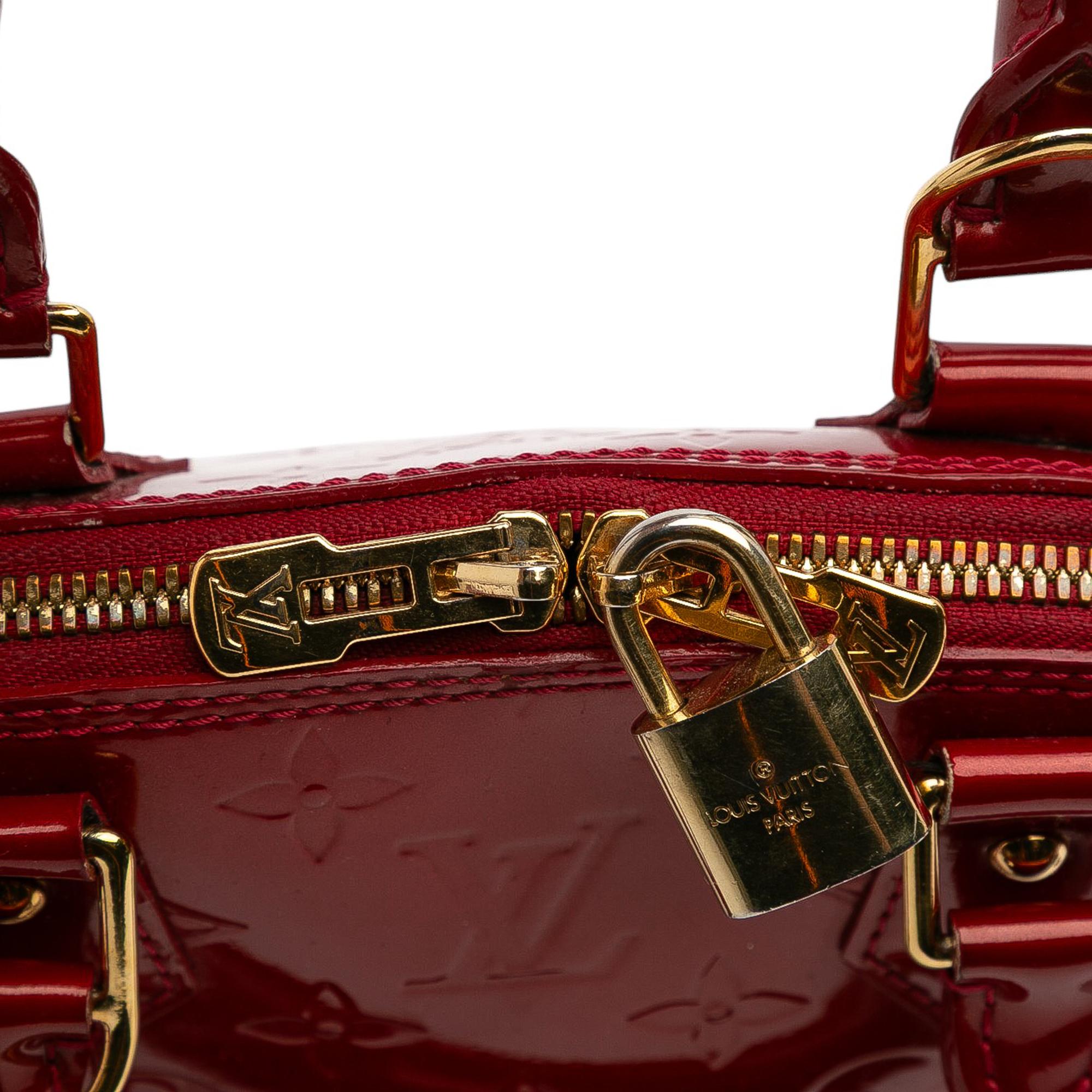 Louis Vuitton Monogram Vernis Alma BB