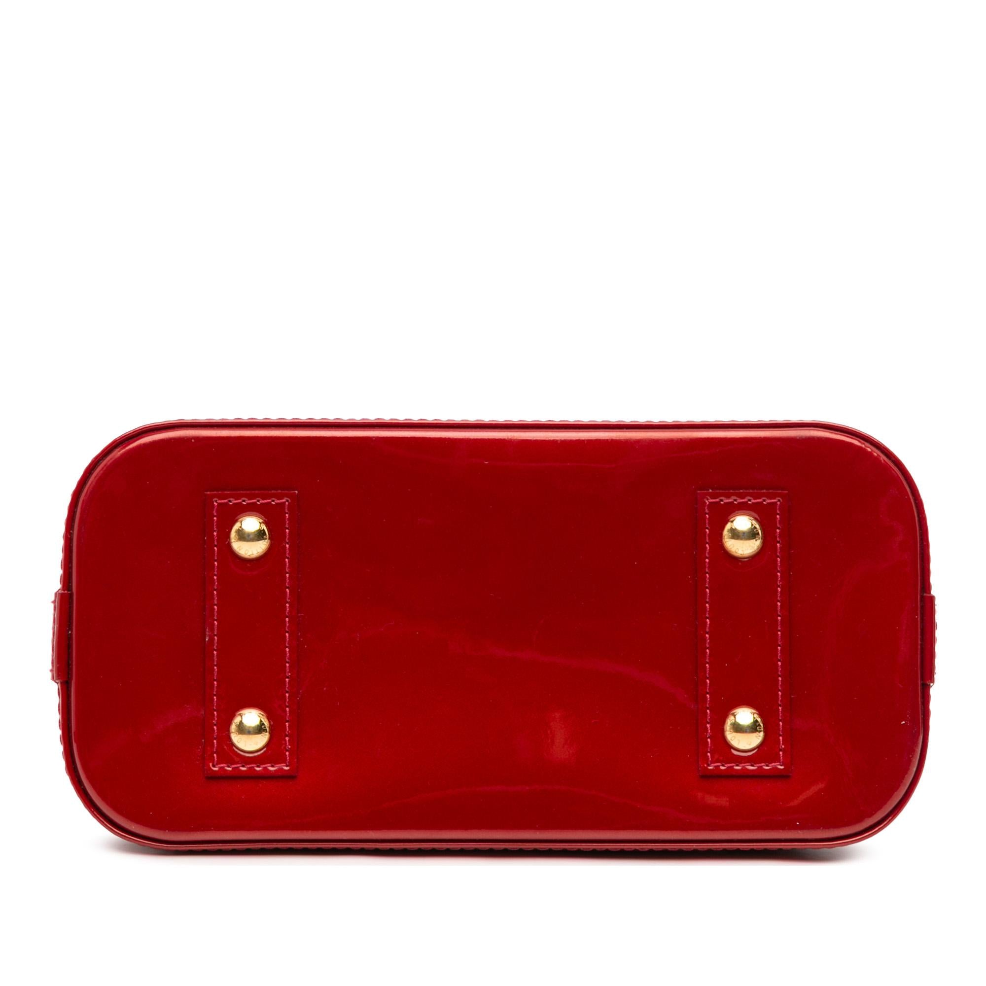 Louis Vuitton Monogram Vernis Alma BB