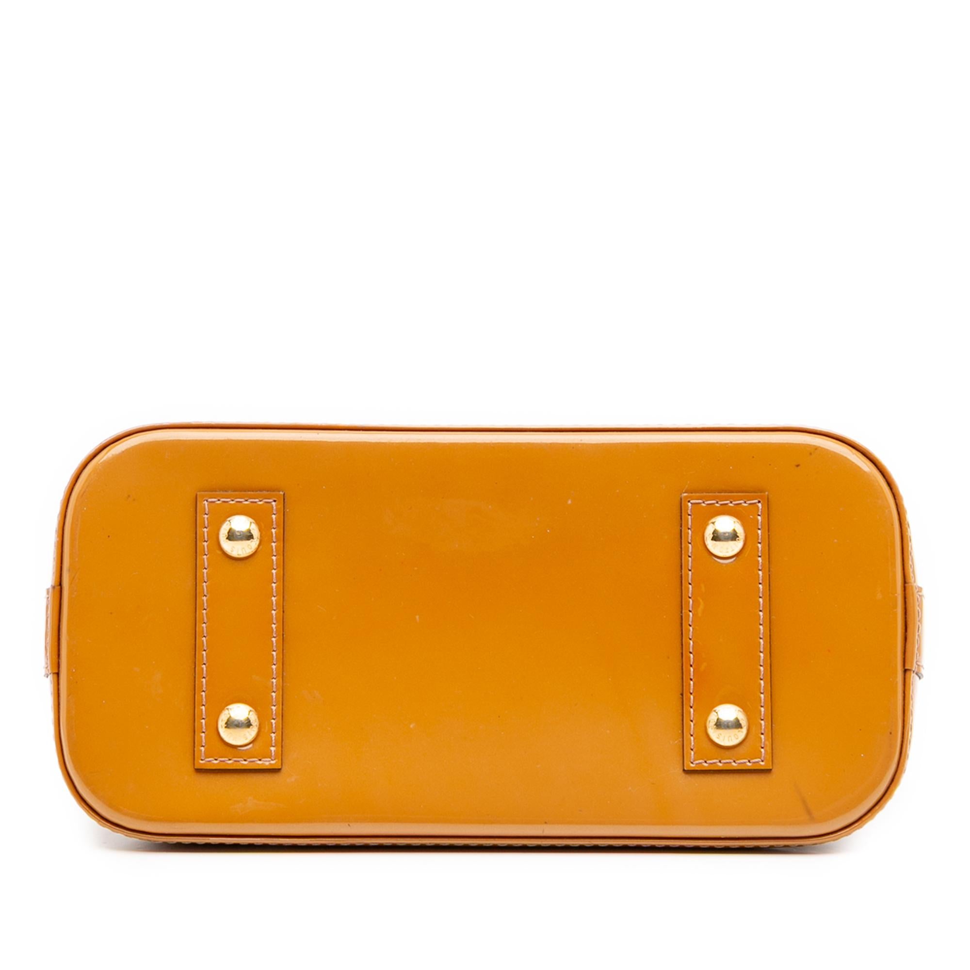 Louis Vuitton Monogram Vernis Alma BB
