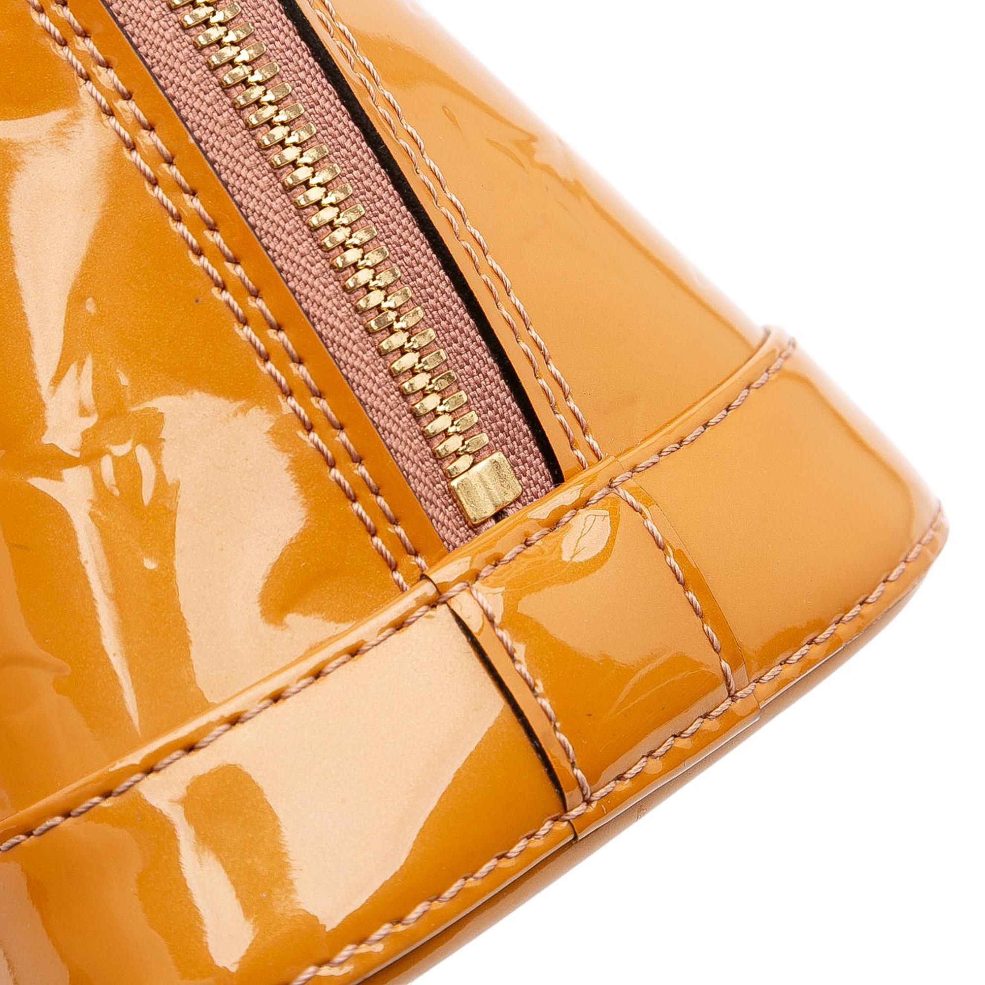 Louis Vuitton Monogram Vernis Alma BB