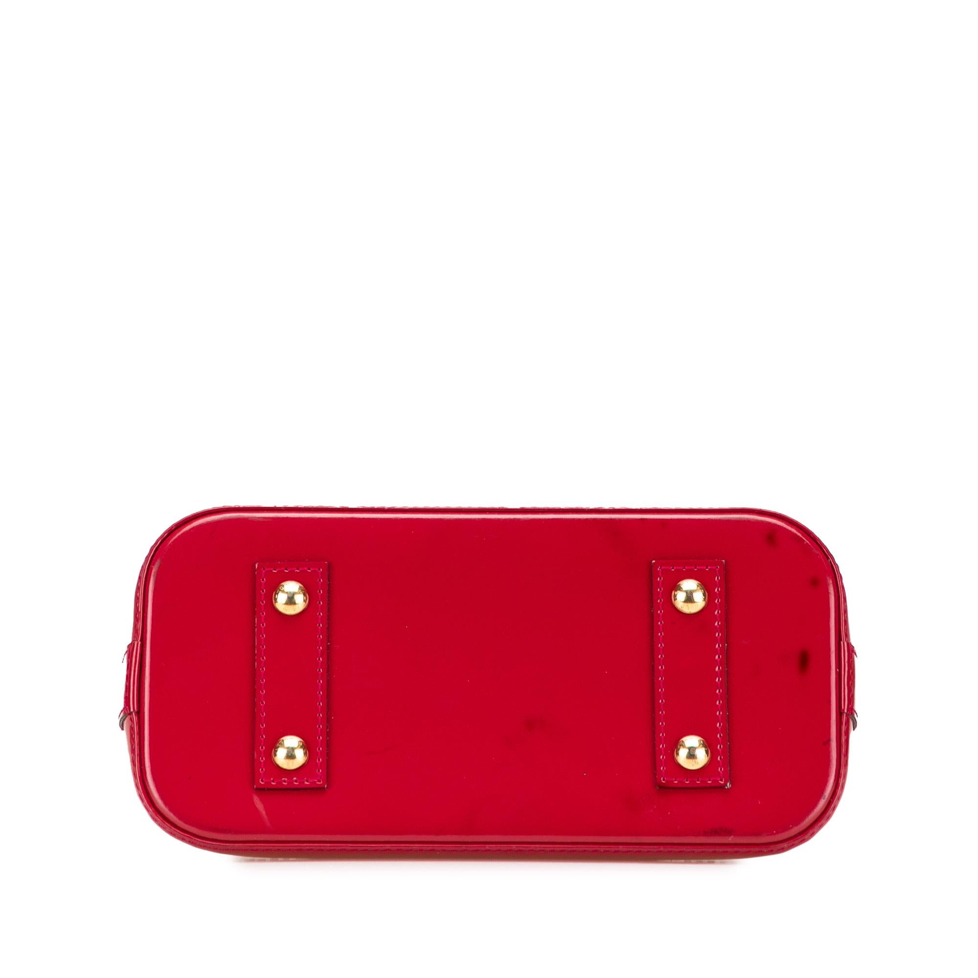 Louis Vuitton Monogram Vernis Alma BB