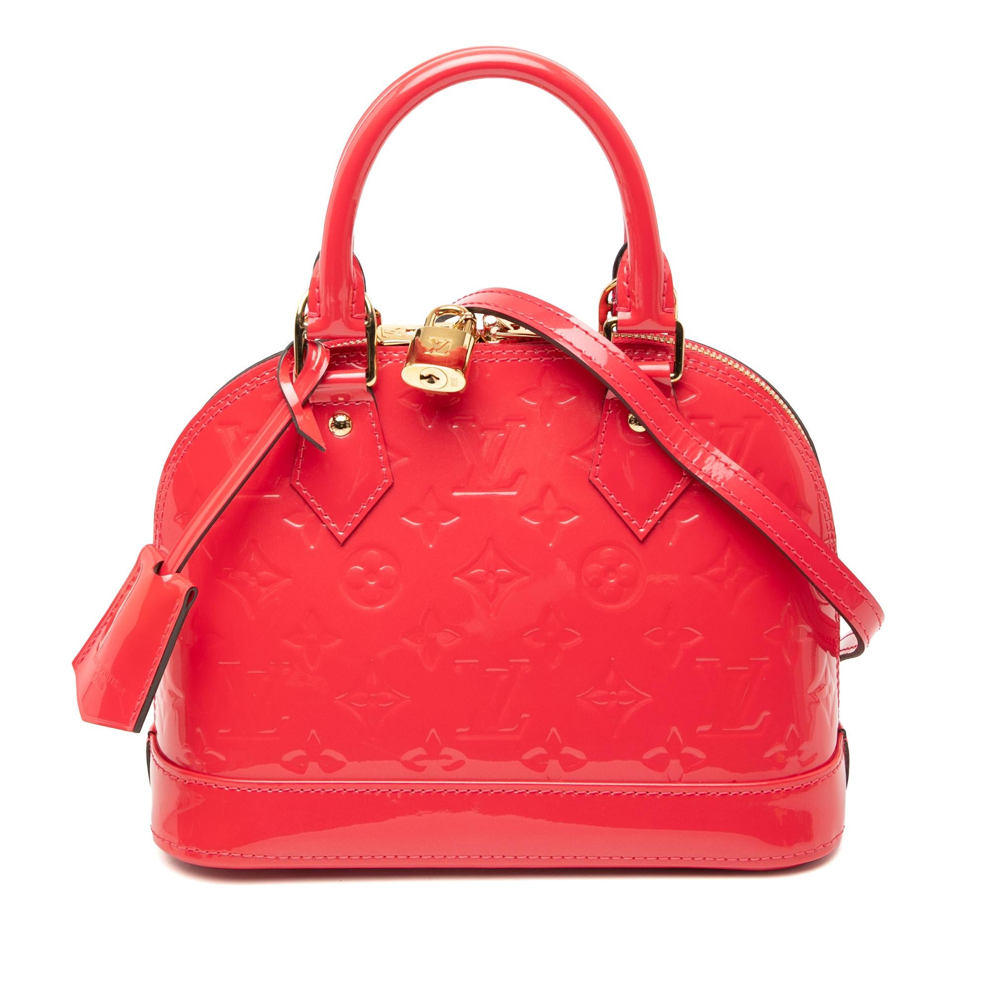 Louis Vuitton Monogram Vernis Alma BB