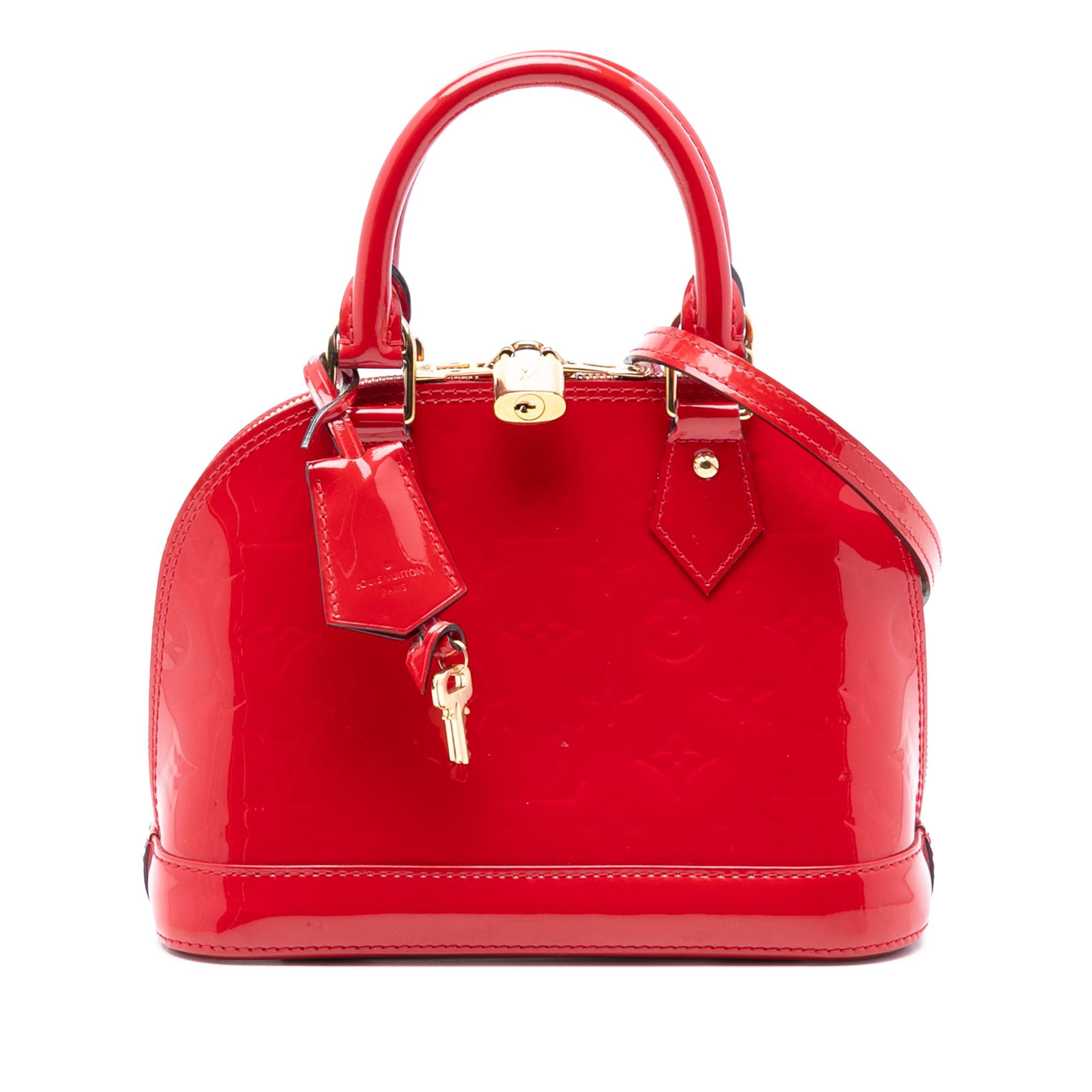 Louis Vuitton Monogram Vernis Alma BB