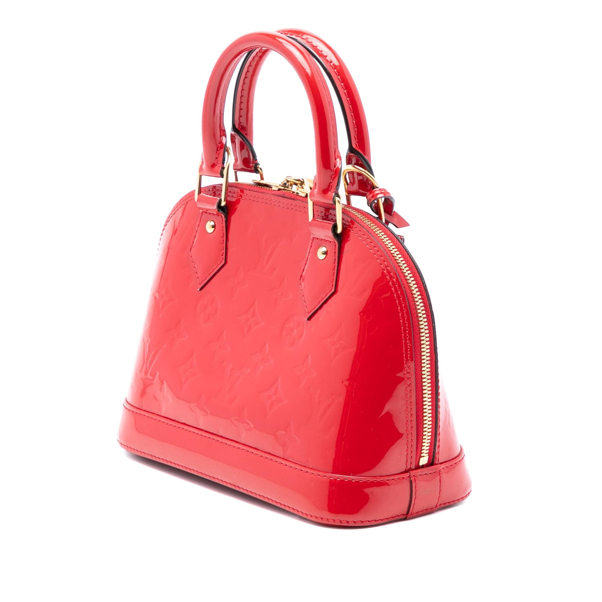 Louis Vuitton Monogram Vernis Alma BB