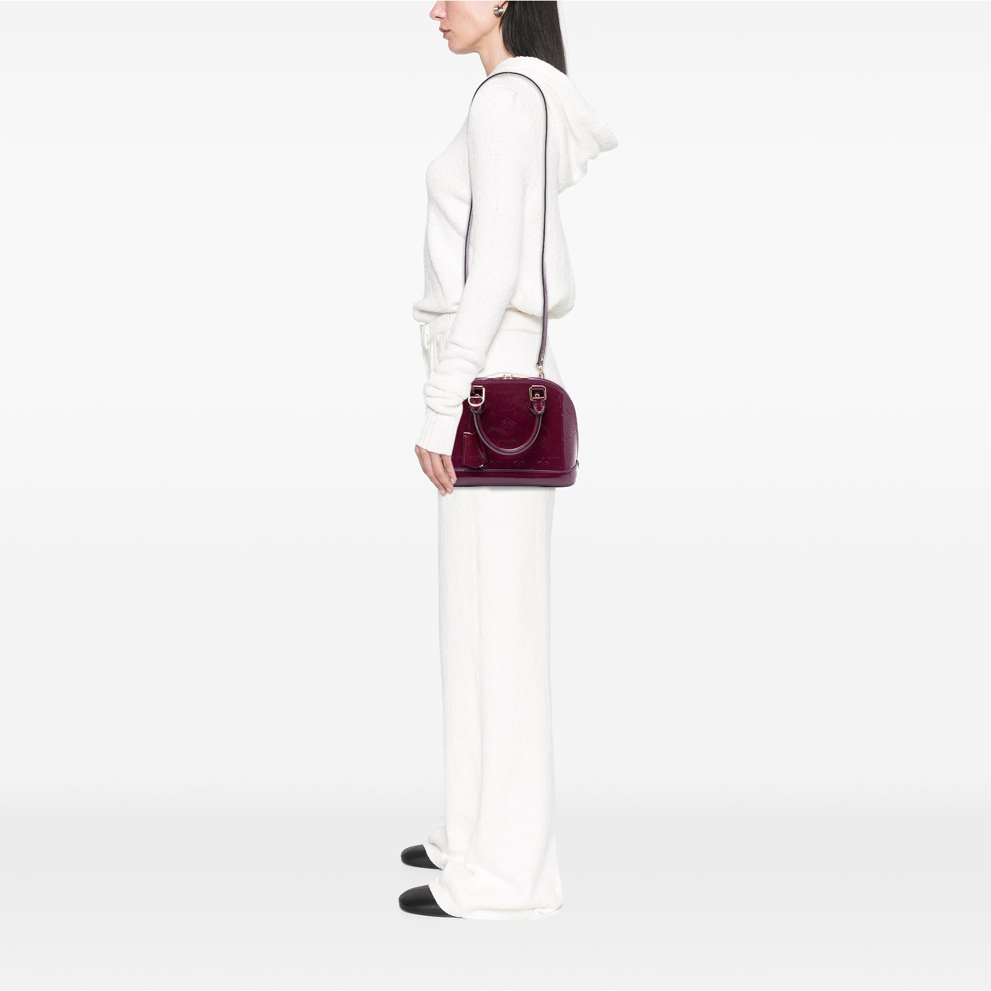 Louis Vuitton Monogram Vernis Alma BB