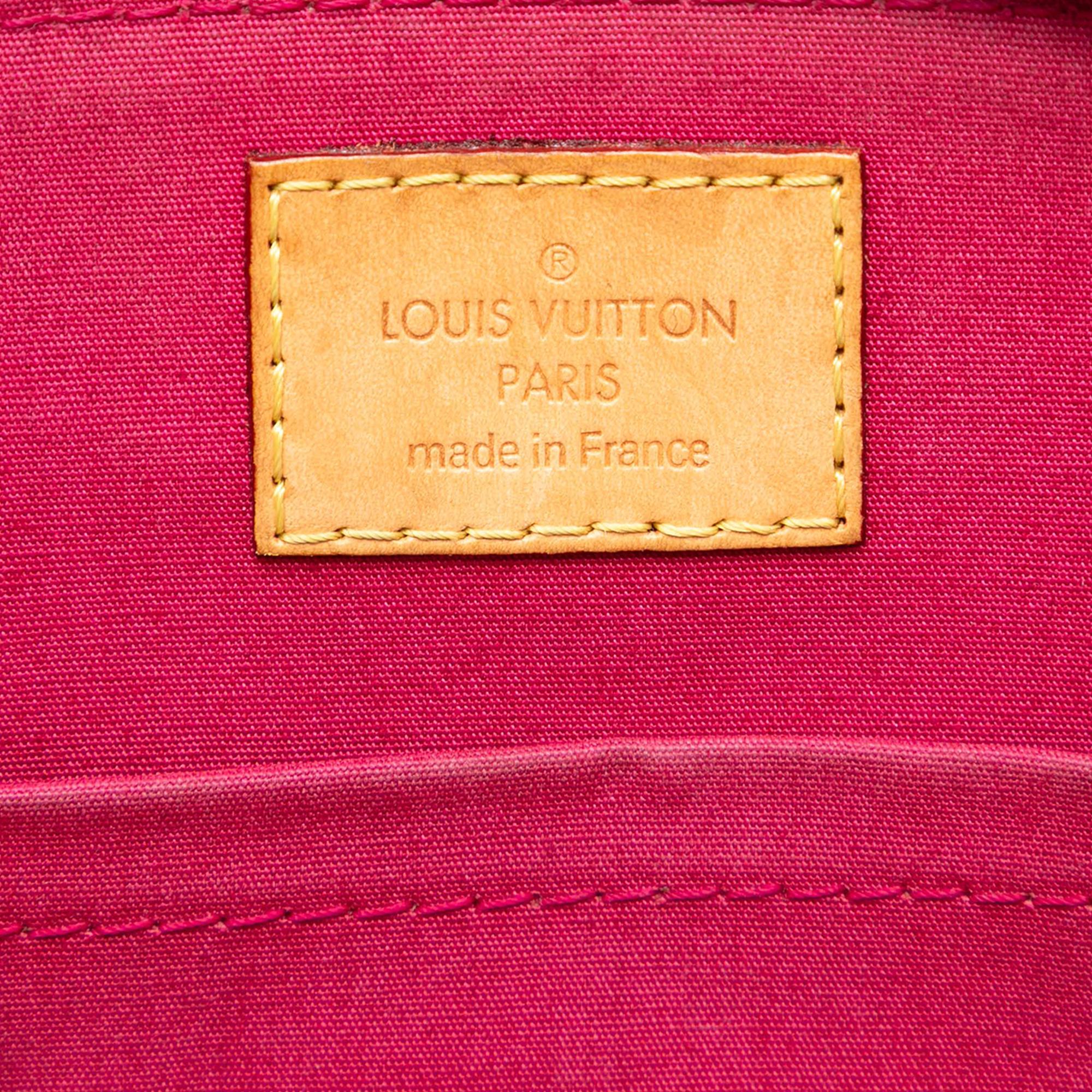 Louis Vuitton Monogram Vernis Alma BB