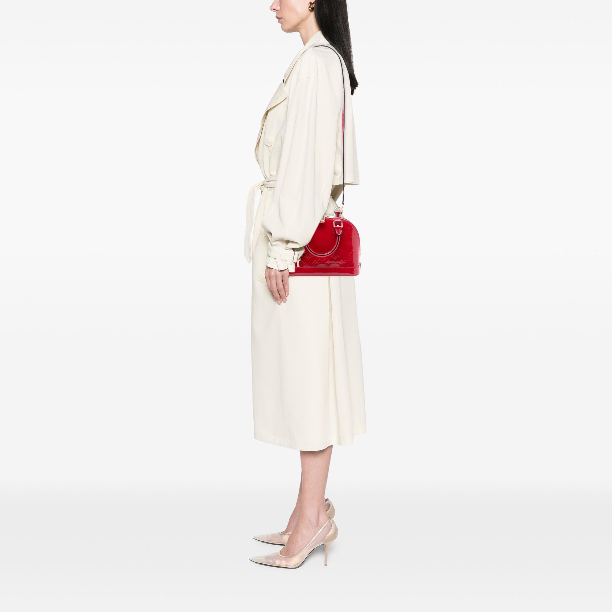 Louis Vuitton Monogram Vernis Alma BB