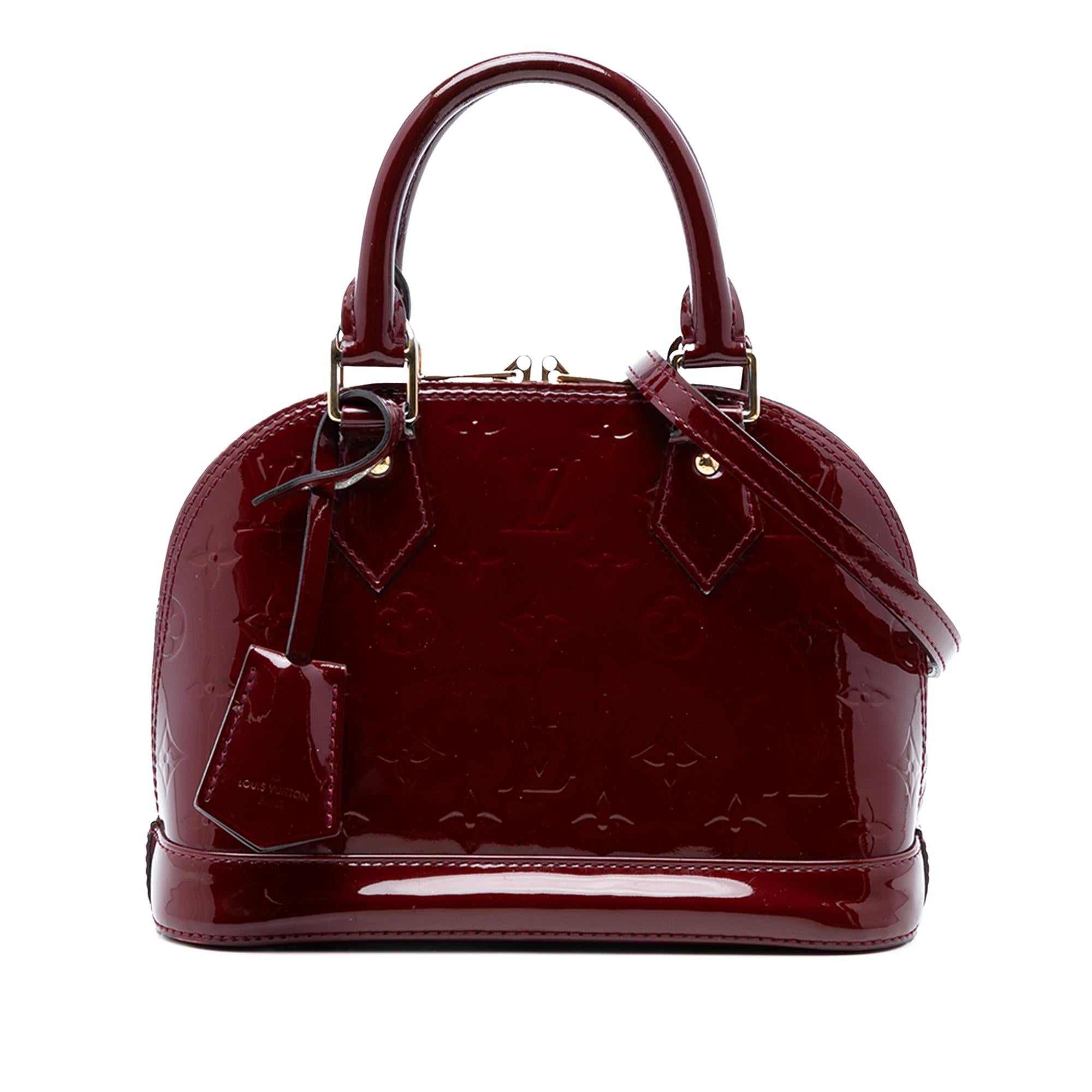 Louis Vuitton Monogram Vernis Alma BB