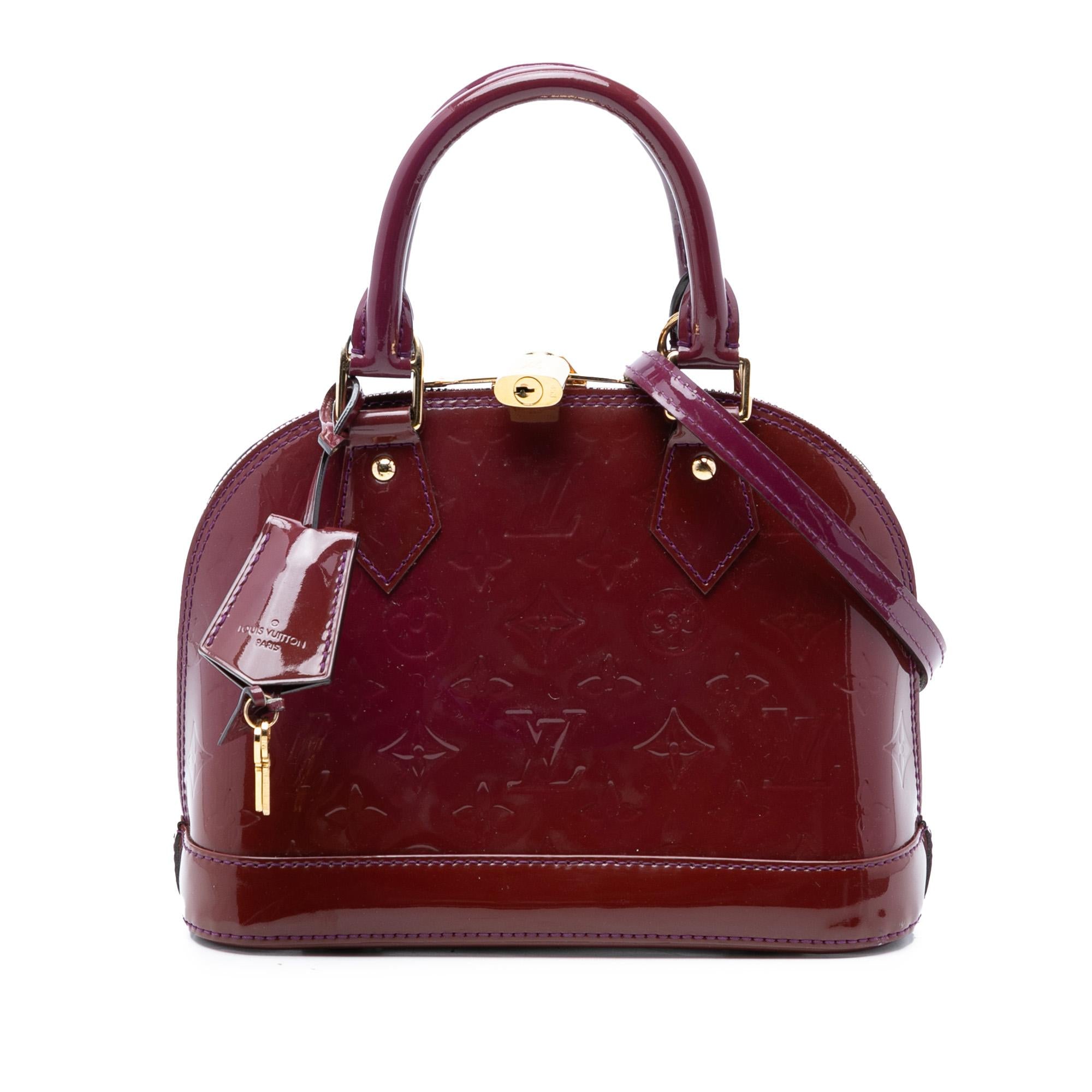 Louis Vuitton Monogram Vernis Alma BB