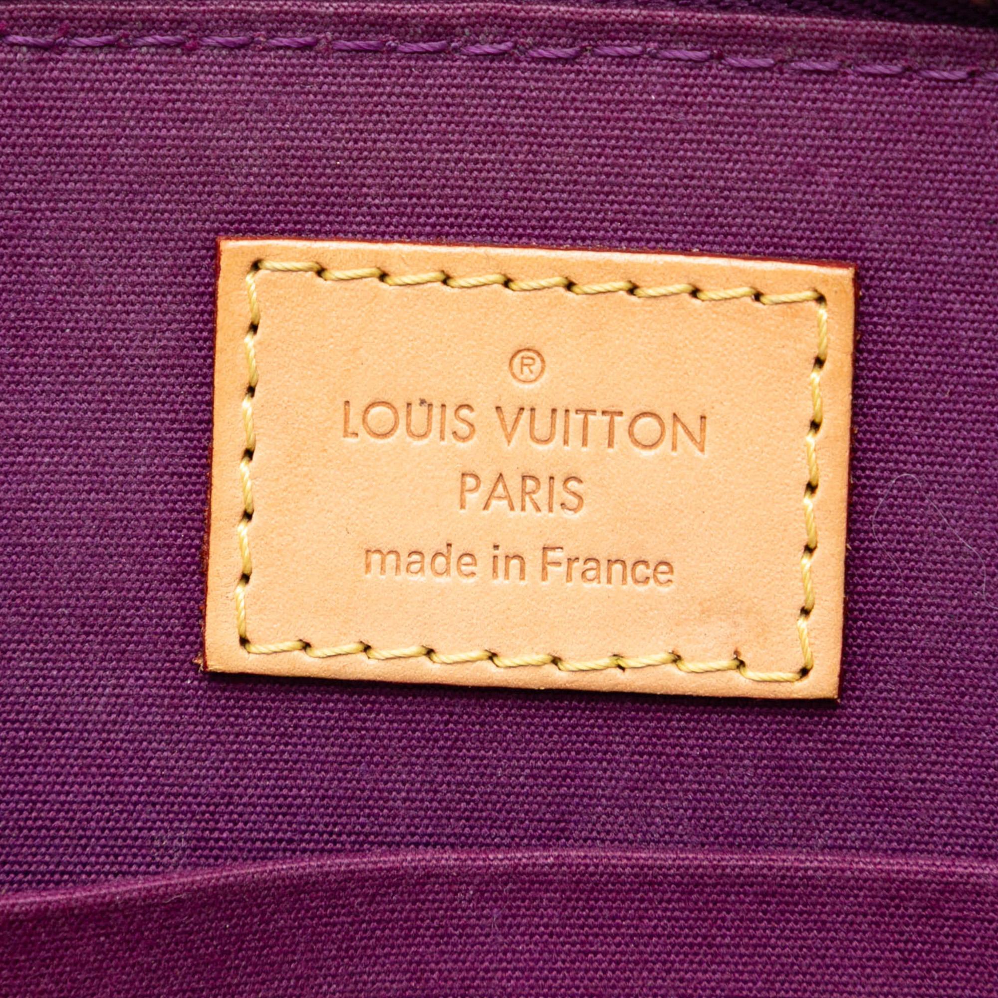 Louis Vuitton Monogram Vernis Alma BB