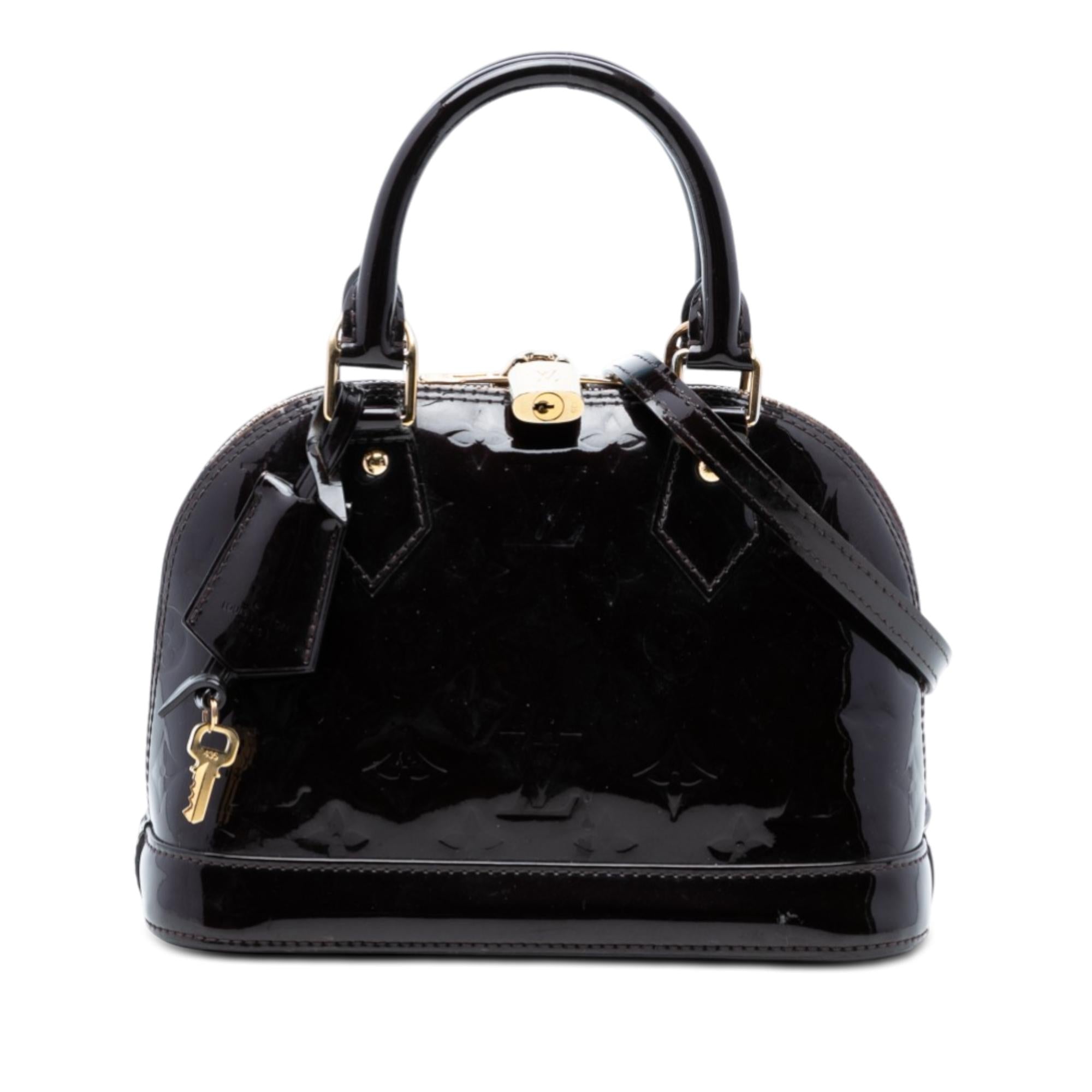 Louis Vuitton Monogram Vernis Alma BB