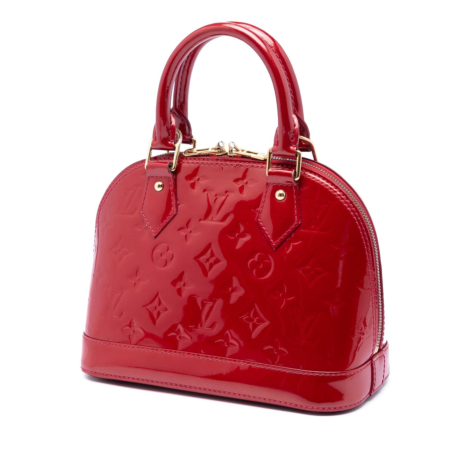 Louis Vuitton Monogram Vernis Alma BB