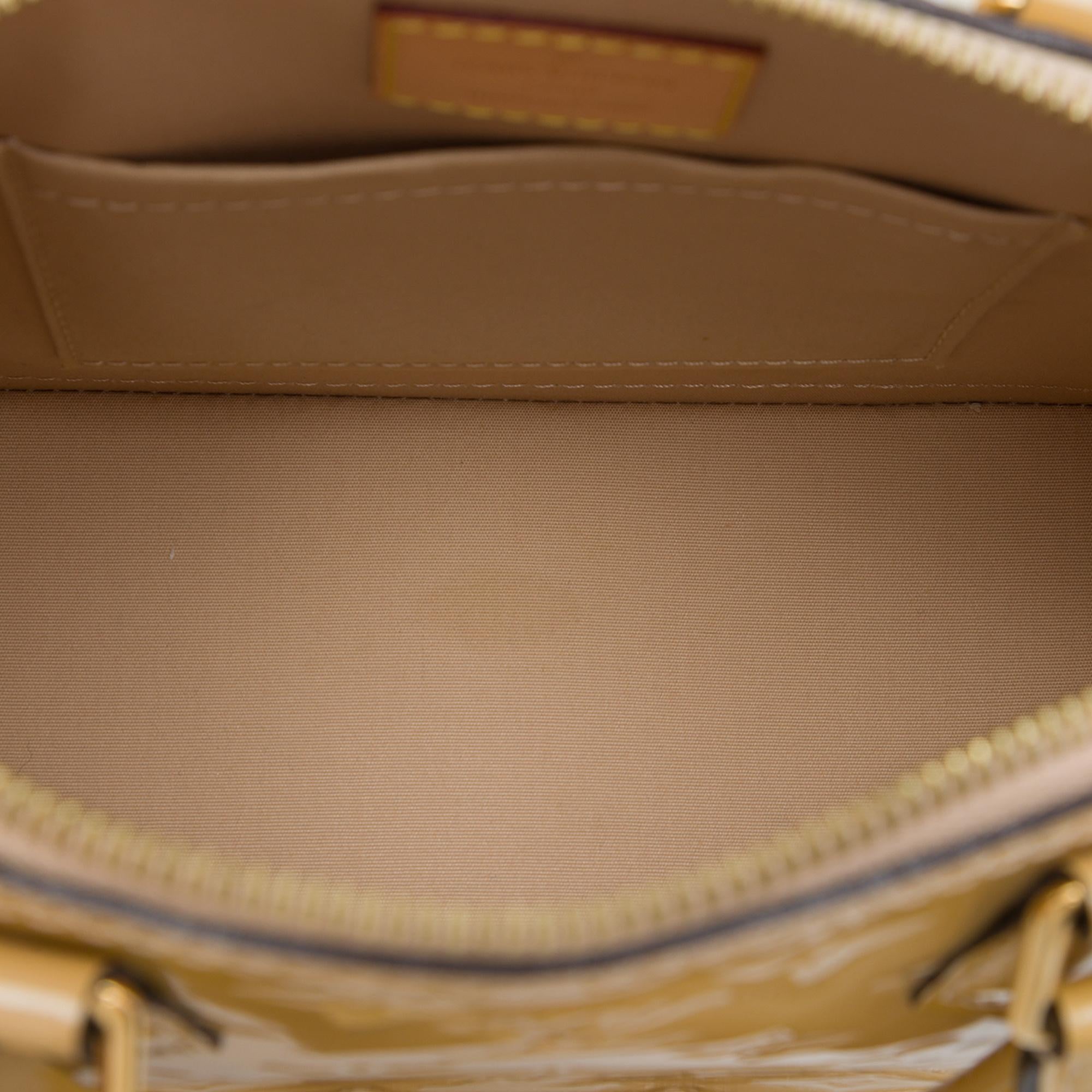 Louis Vuitton Monogram Vernis Alma BB