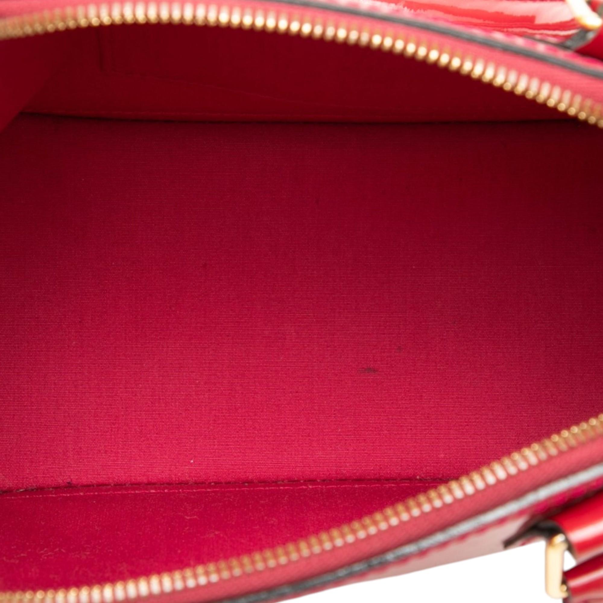 Louis Vuitton Monogram Vernis Alma BB