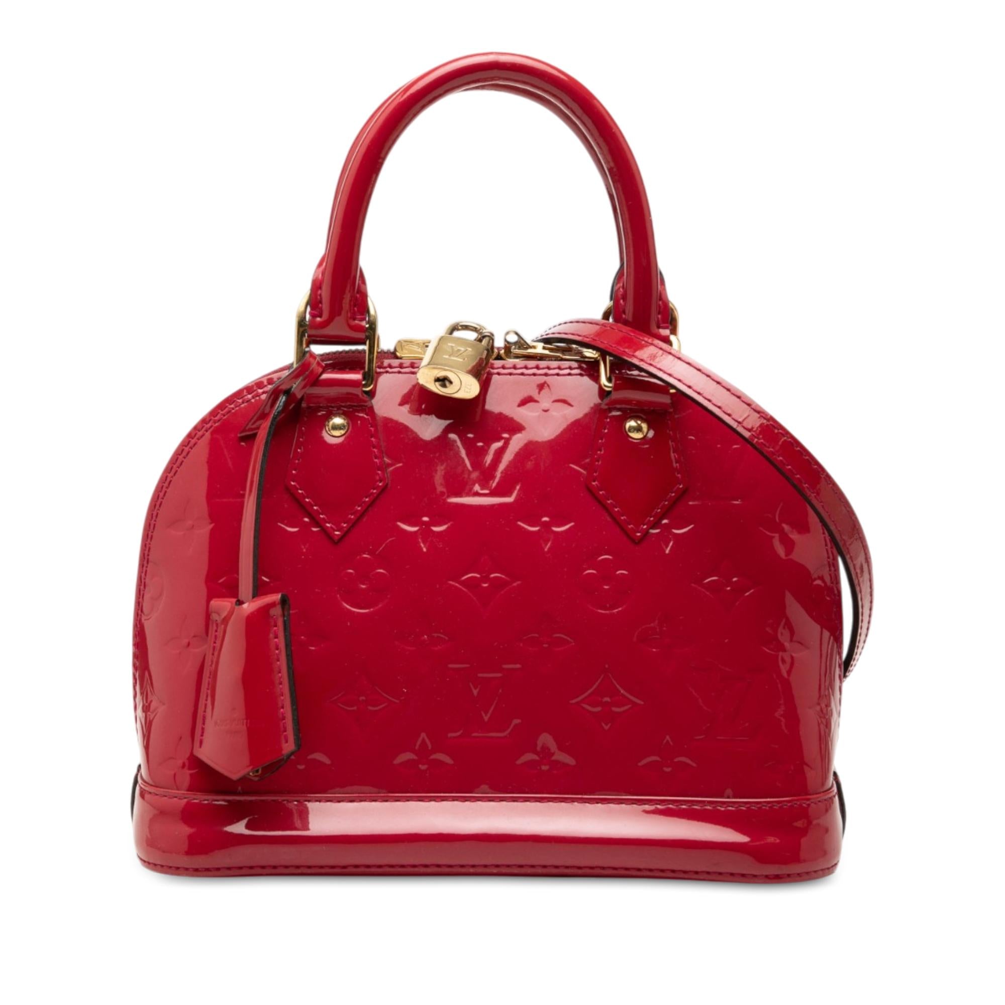 Louis Vuitton Monogram Vernis Alma BB