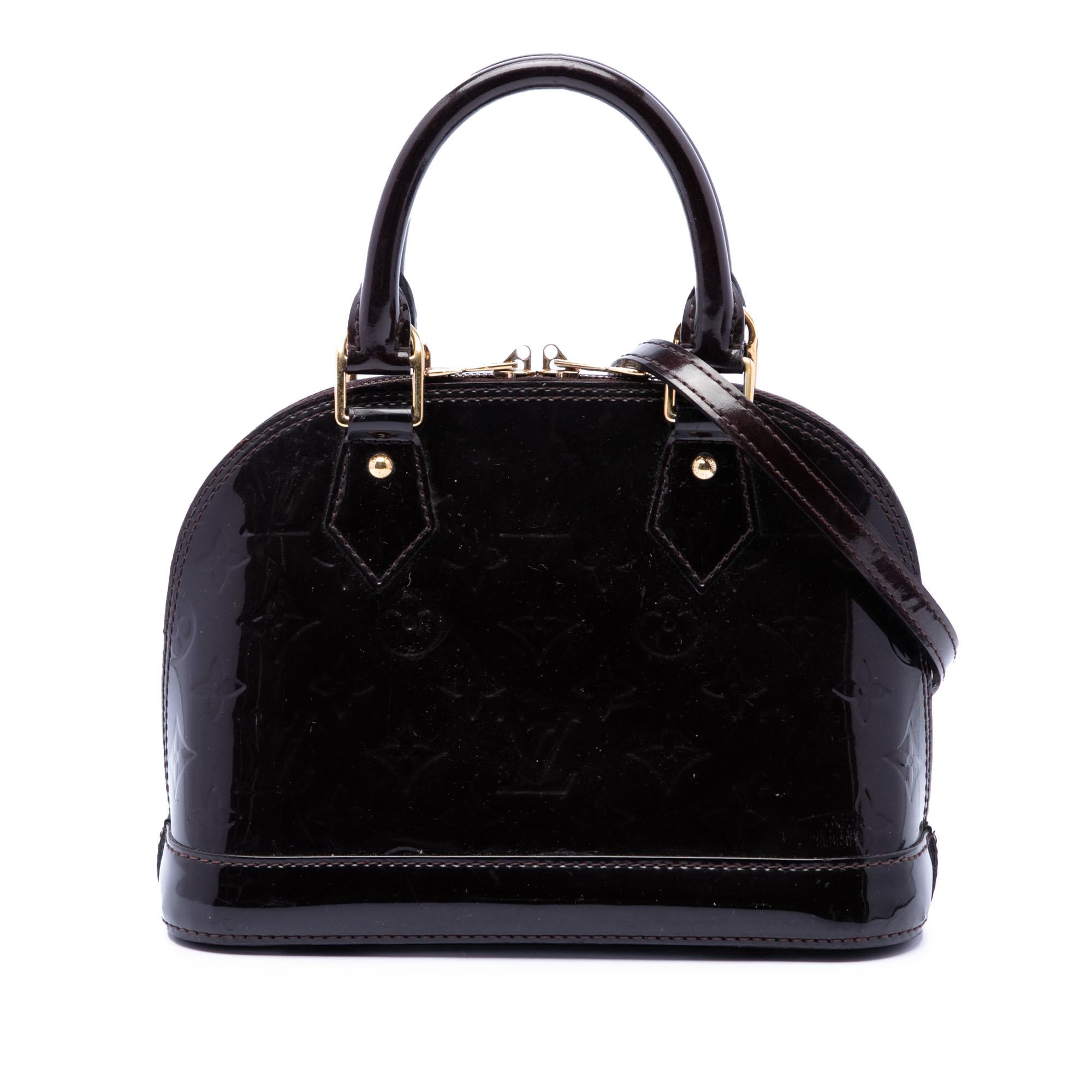 Louis Vuitton Monogram Vernis Alma BB
