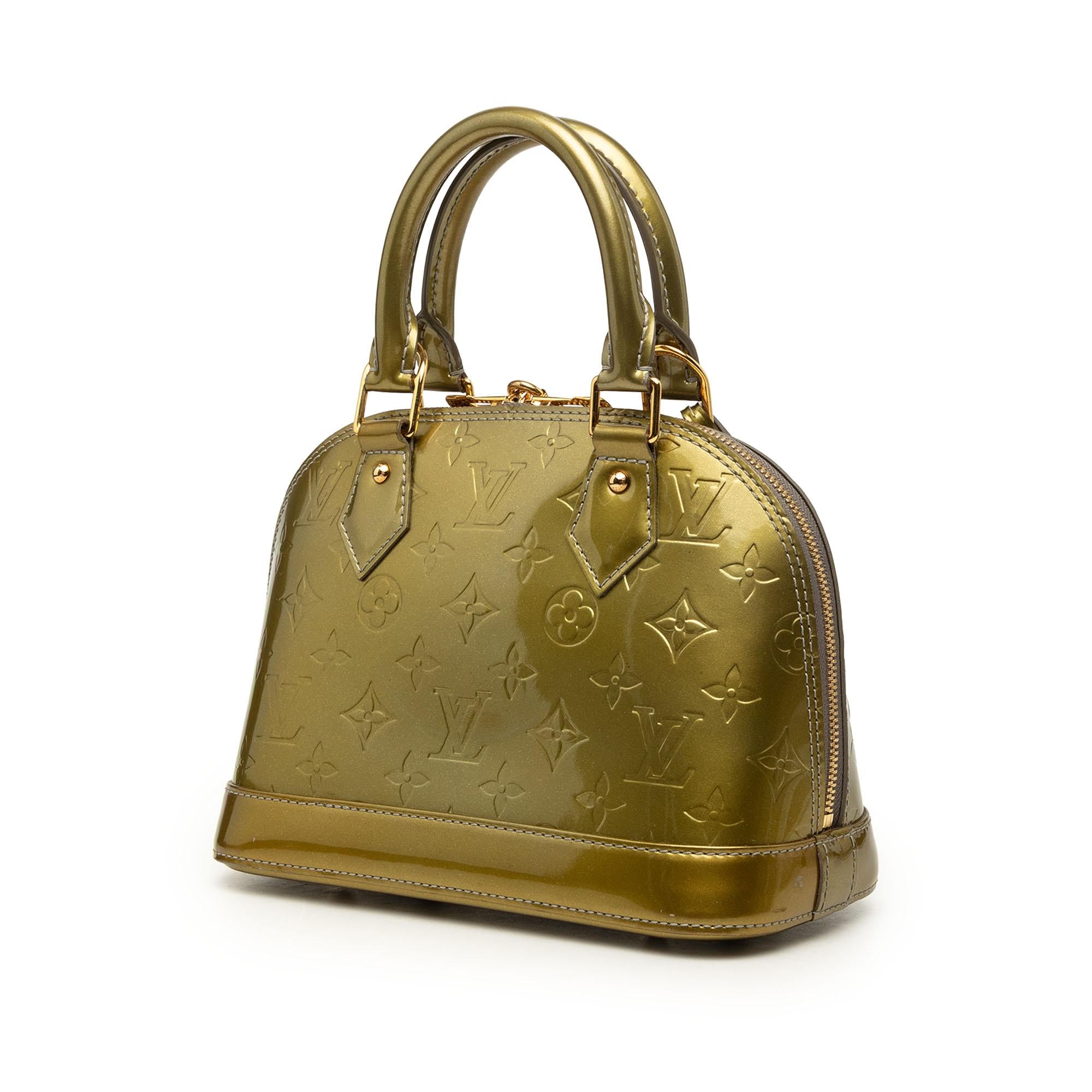 Louis Vuitton Monogram Vernis Alma BB