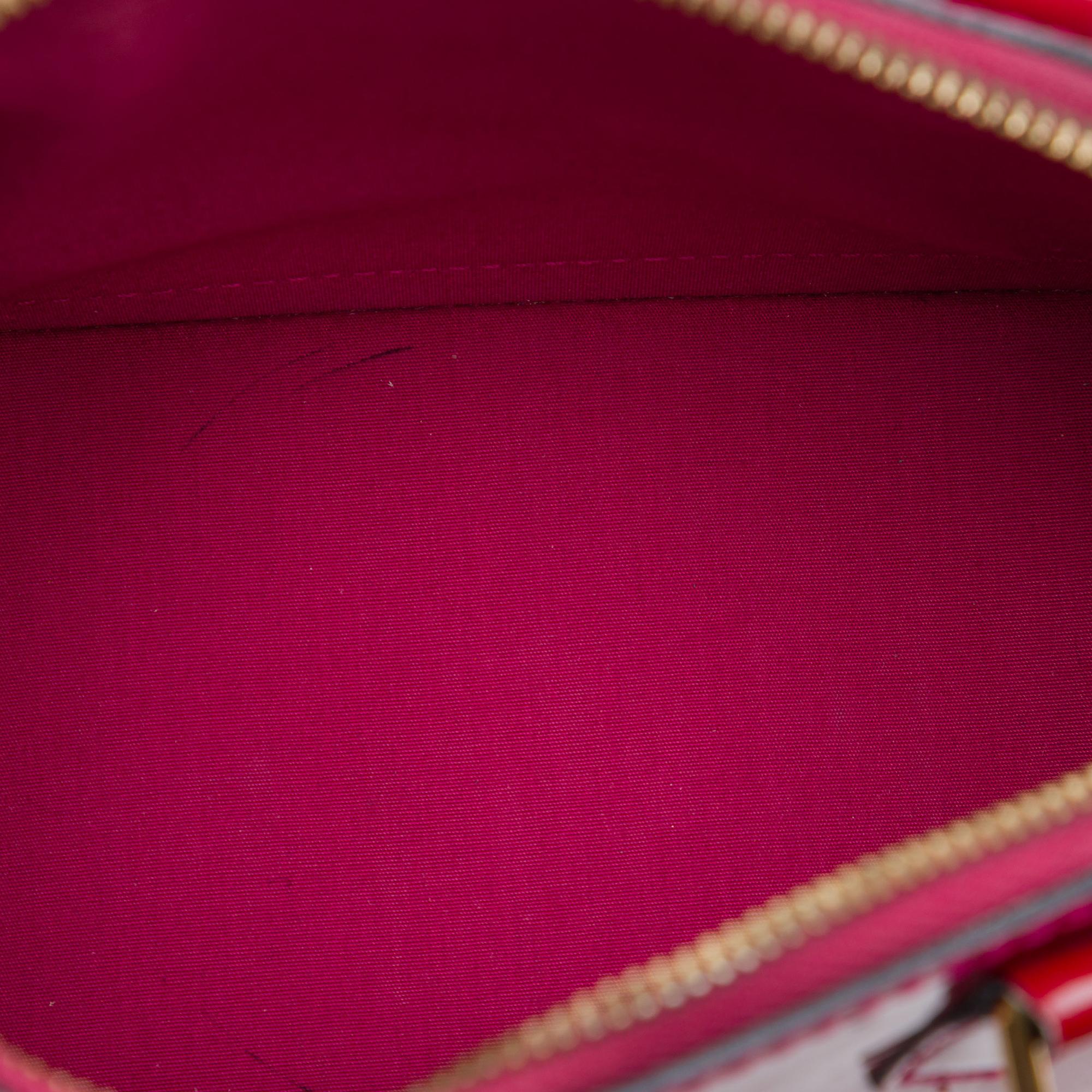 Louis Vuitton Monogram Vernis Alma BB