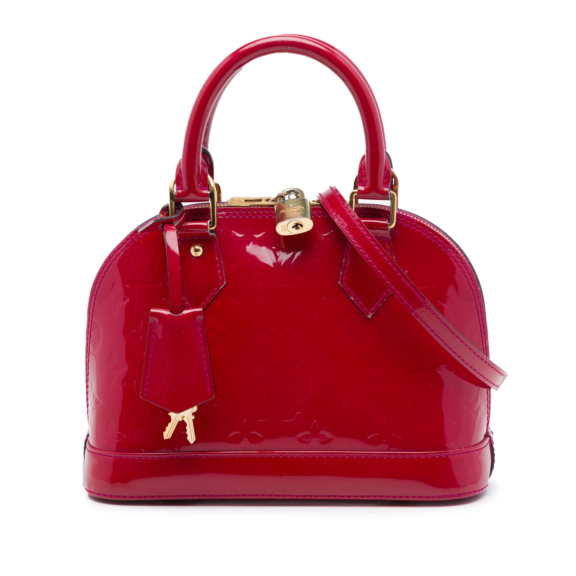 Louis Vuitton Monogram Vernis Alma BB
