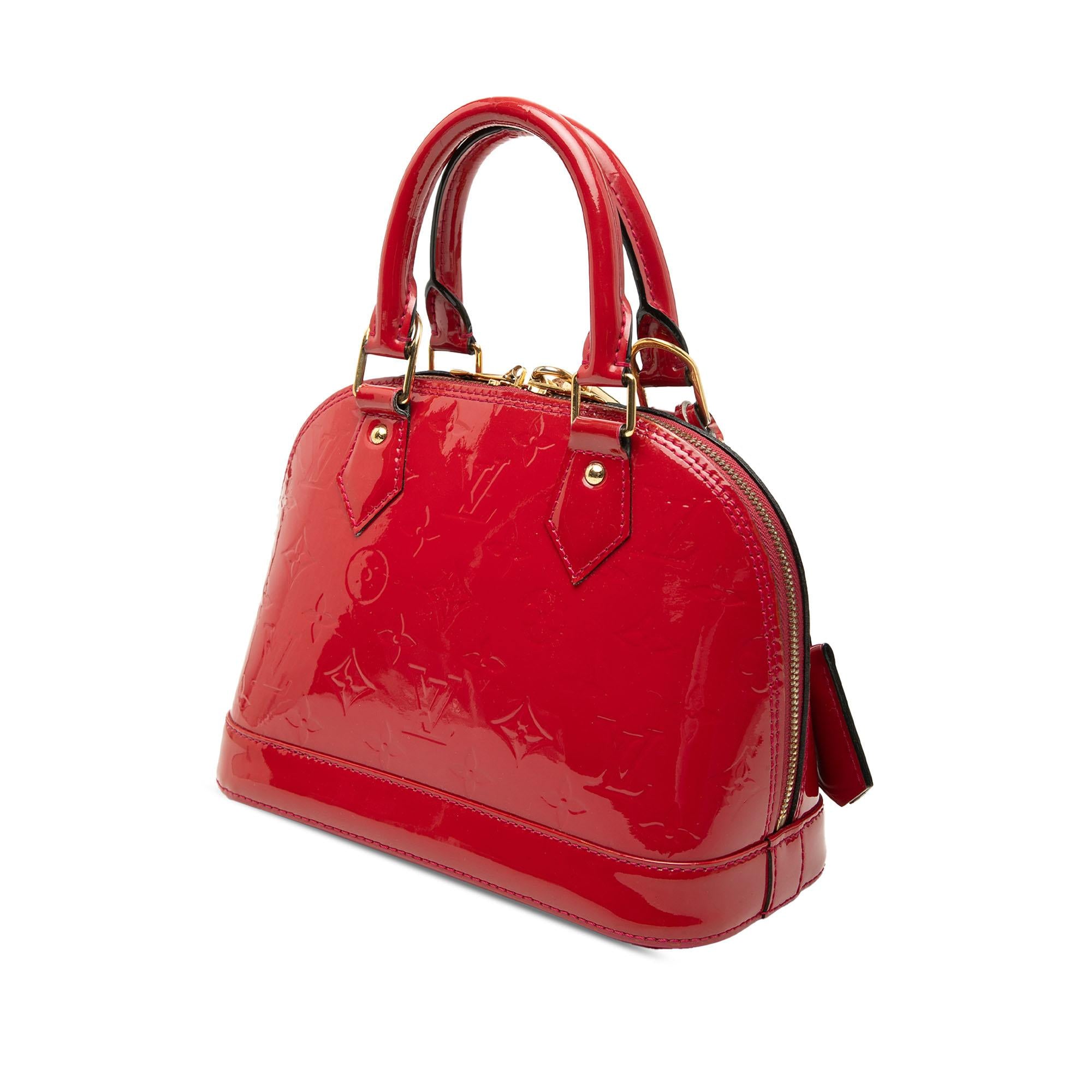 Louis Vuitton Monogram Vernis Alma BB