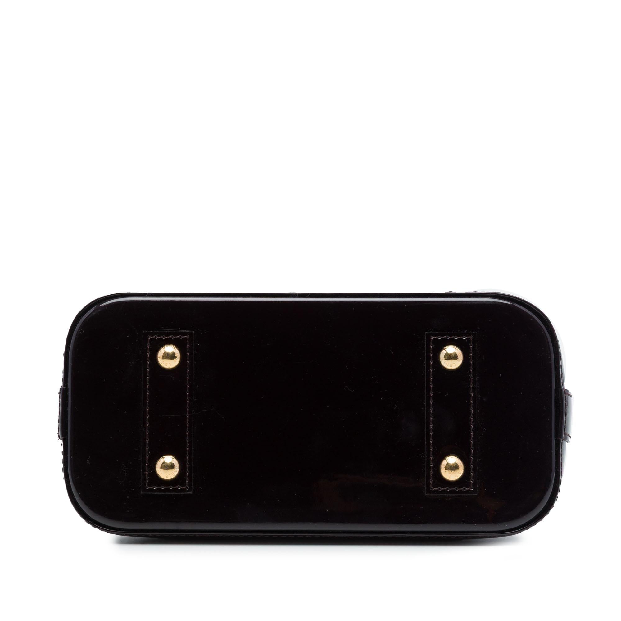 Louis Vuitton Monogram Vernis Alma BB