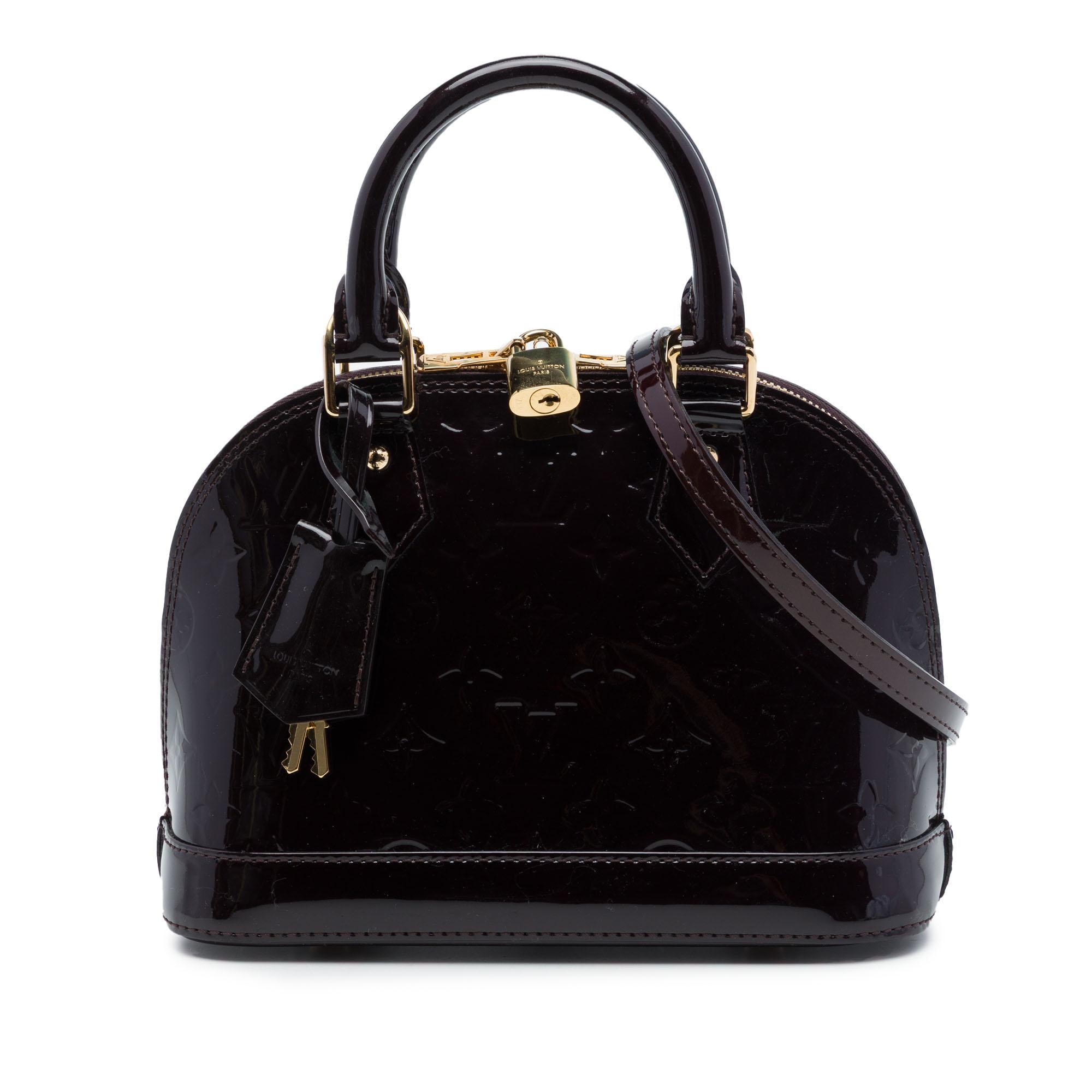 Louis Vuitton Monogram Vernis Alma BB