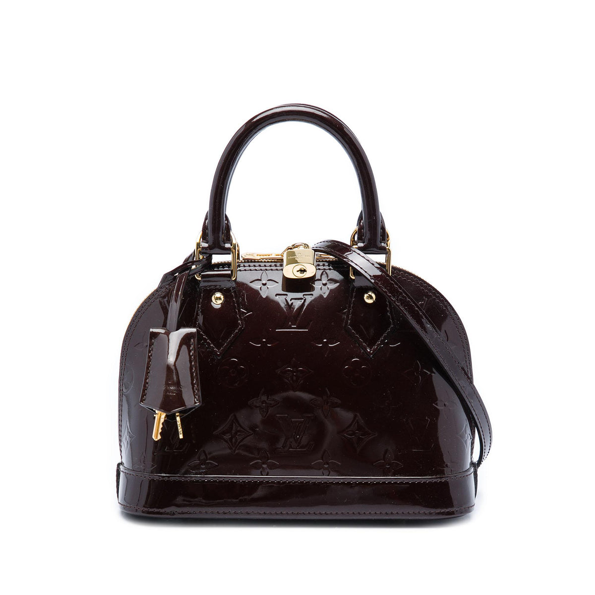 Louis Vuitton Monogram Vernis Alma BB