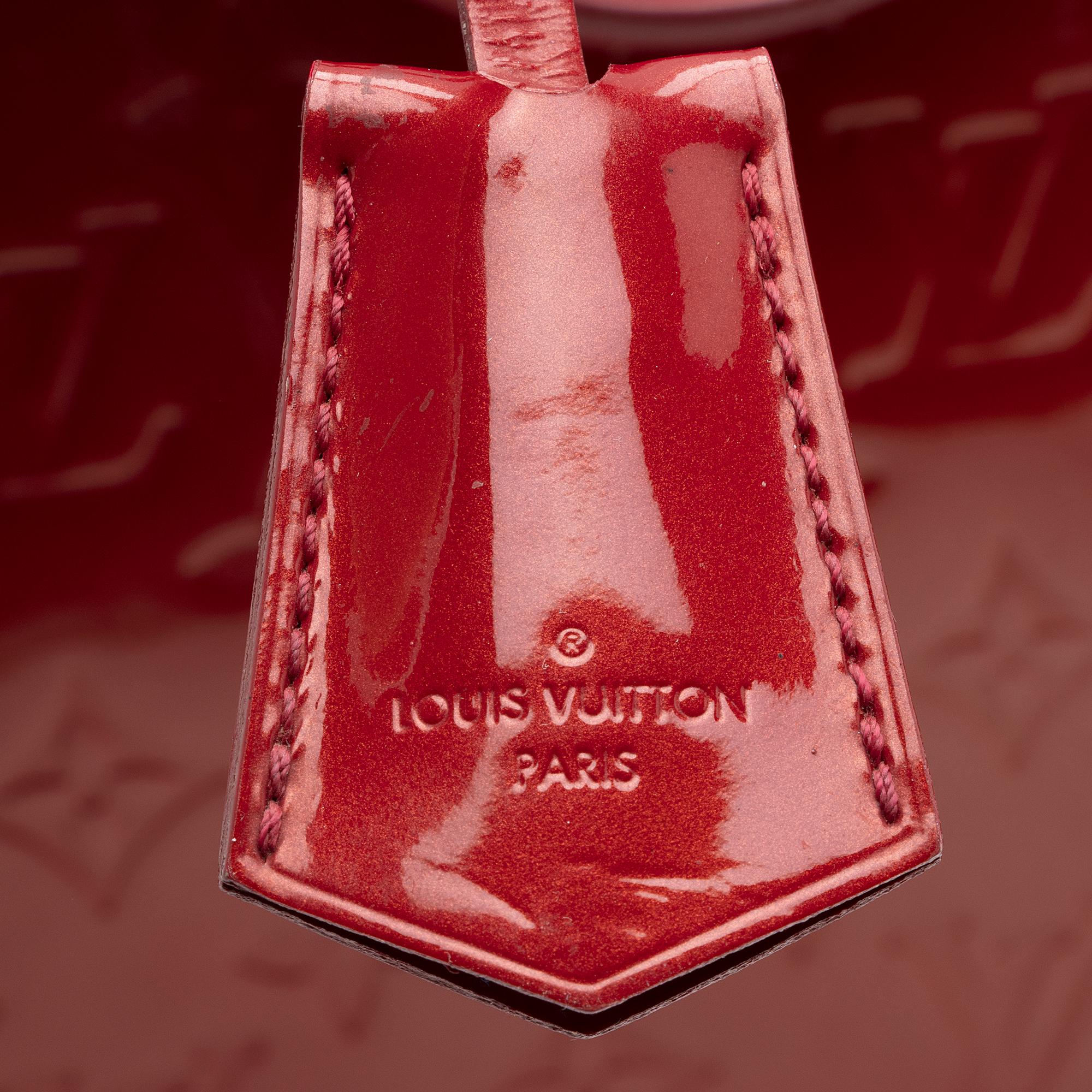 Louis Vuitton Monogram Vernis Alma GM Satchel (SHF-22282)