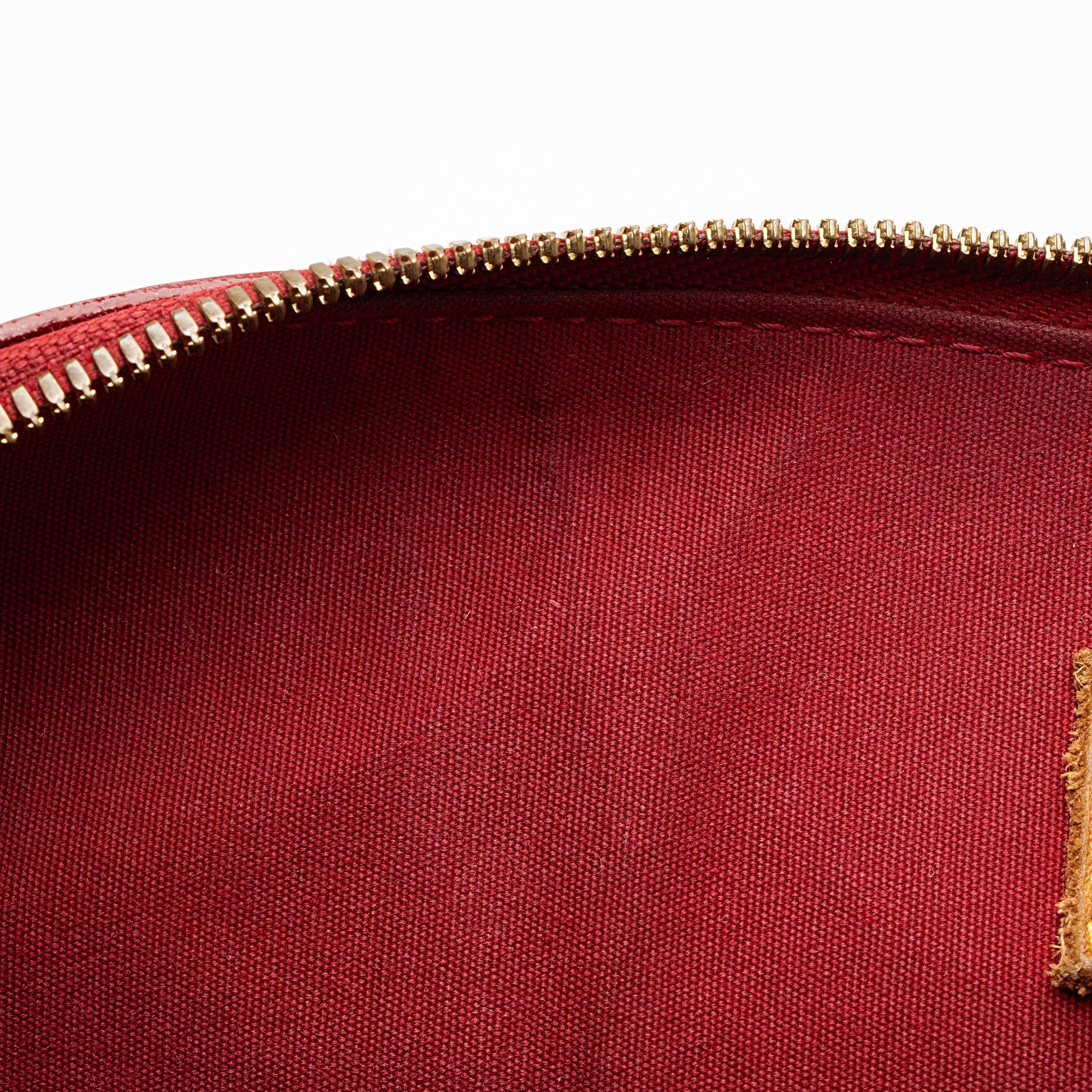 Louis Vuitton Monogram Vernis Alma GM Satchel (SHF-7bvjjk)