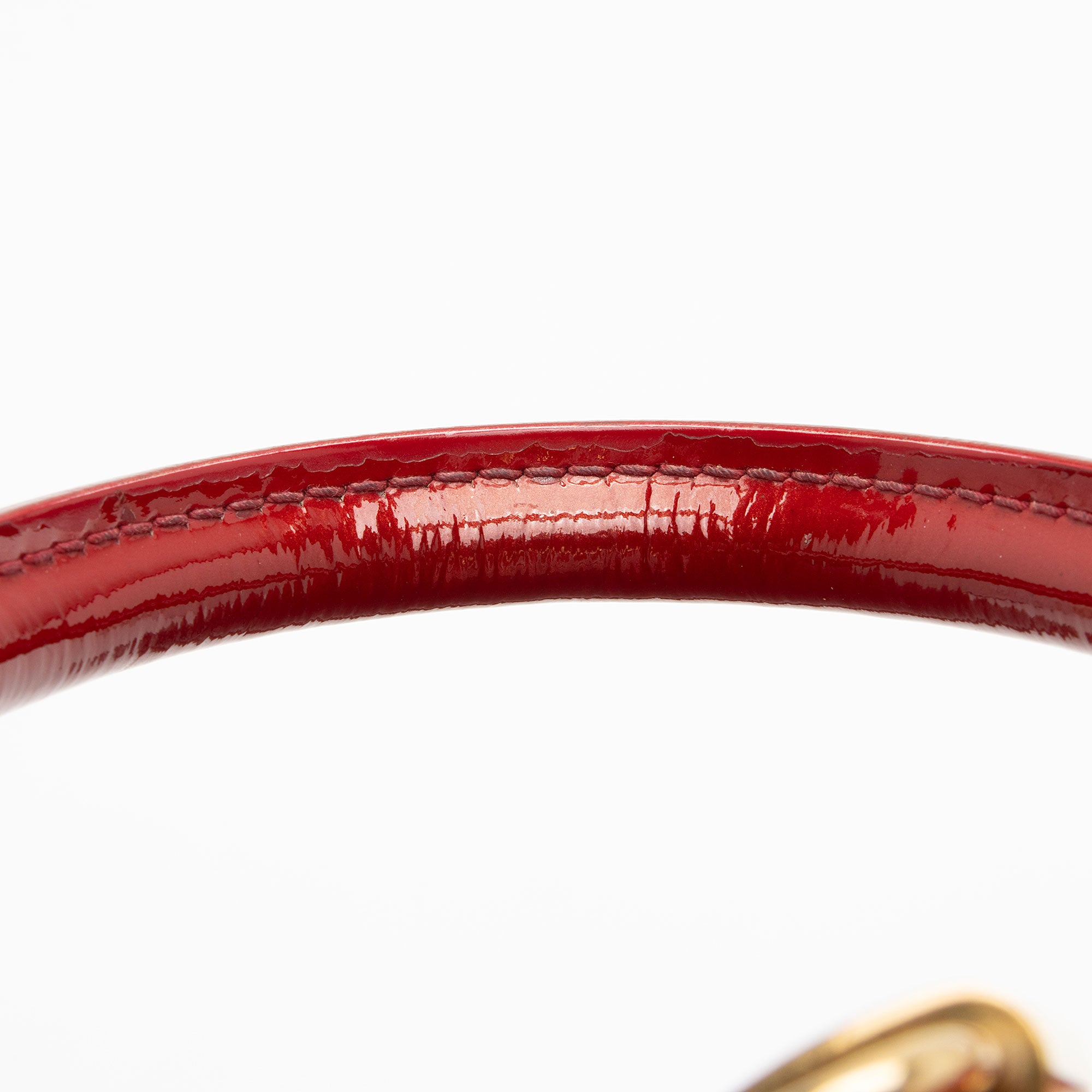 Louis Vuitton Monogram Vernis Alma GM Satchel (SHF-7bvjjk)