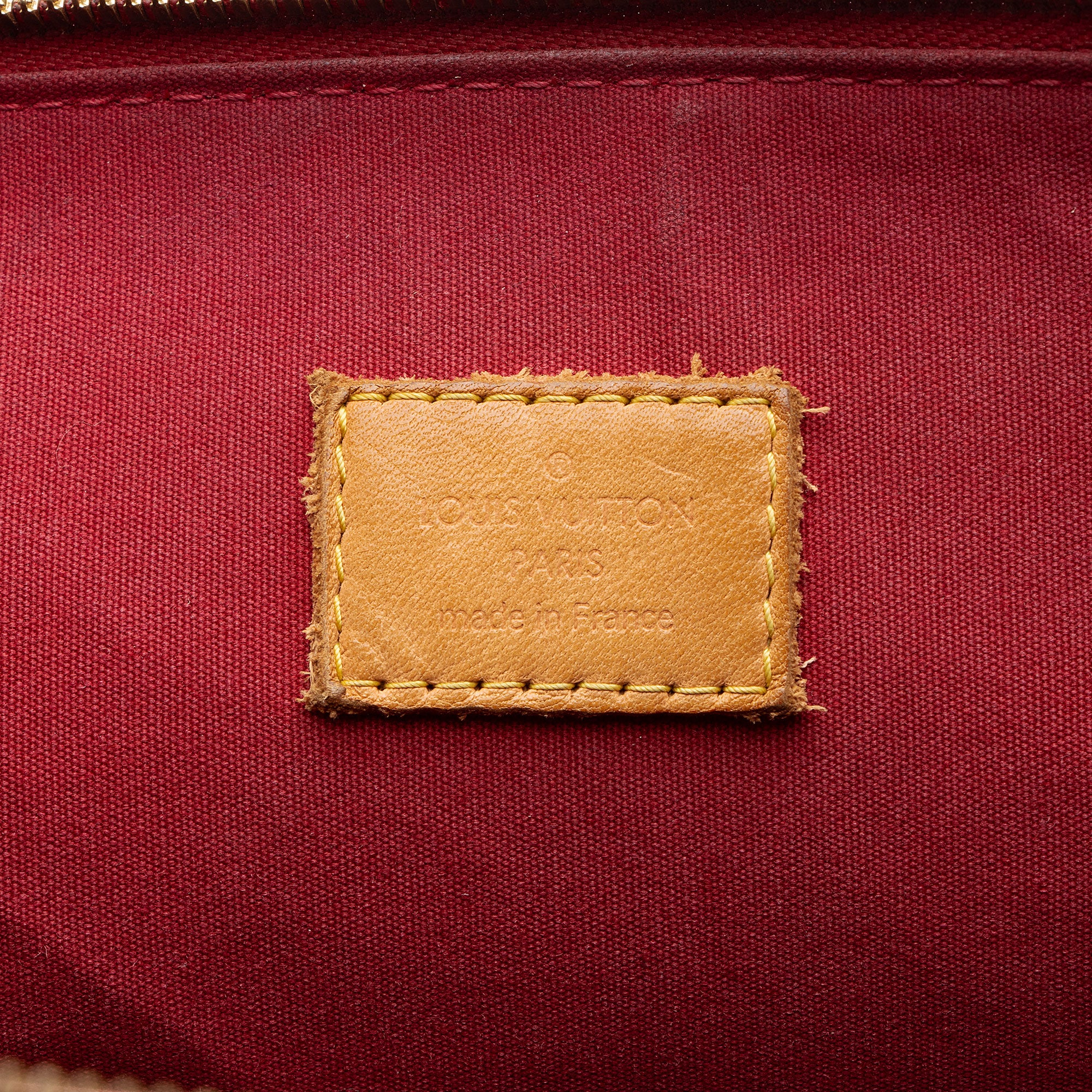 Louis Vuitton Monogram Vernis Alma GM Satchel (SHF-7bvjjk)